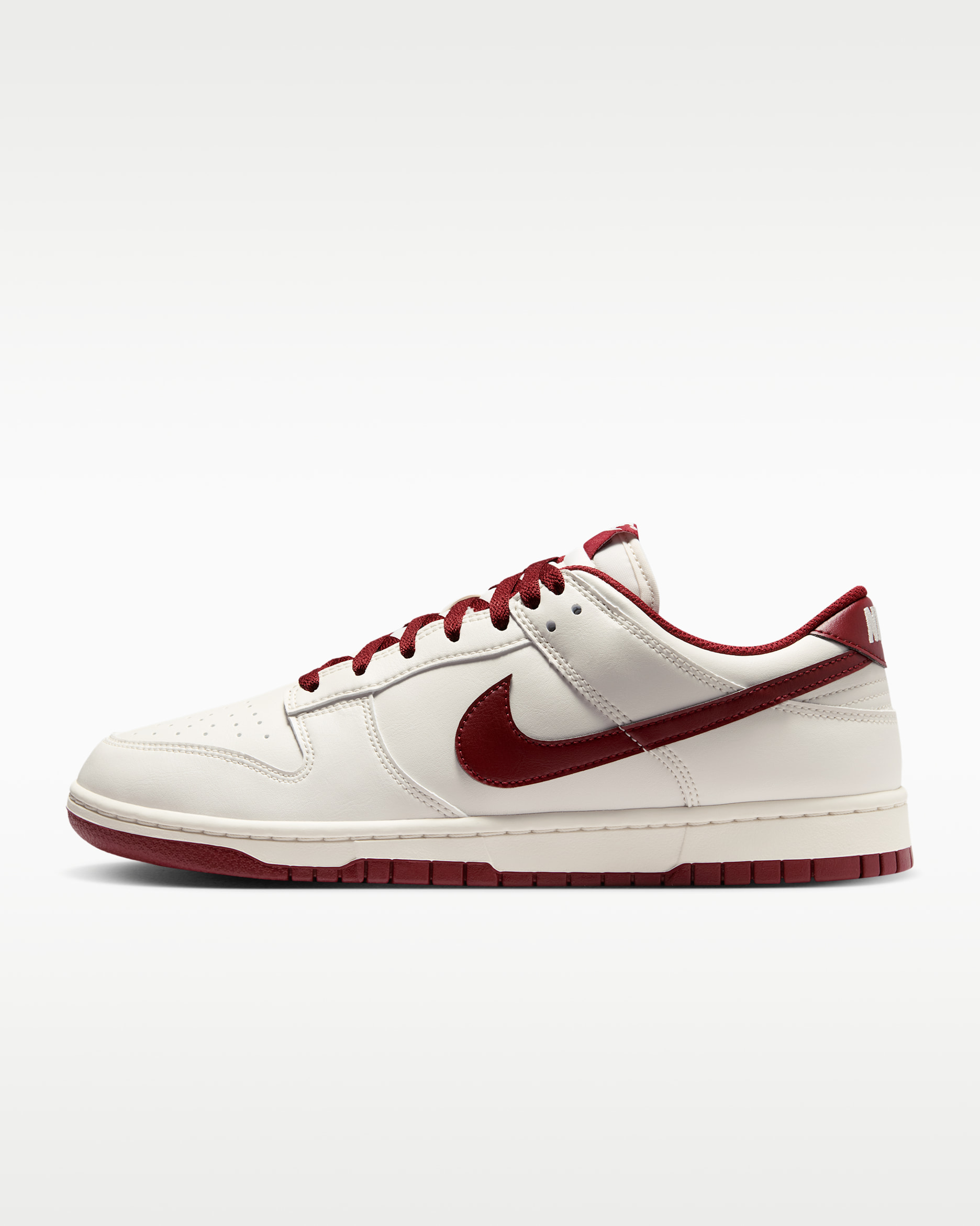 Nike Dunk Low Retro Men's Shoes - Phantom/Phantom/Team Red