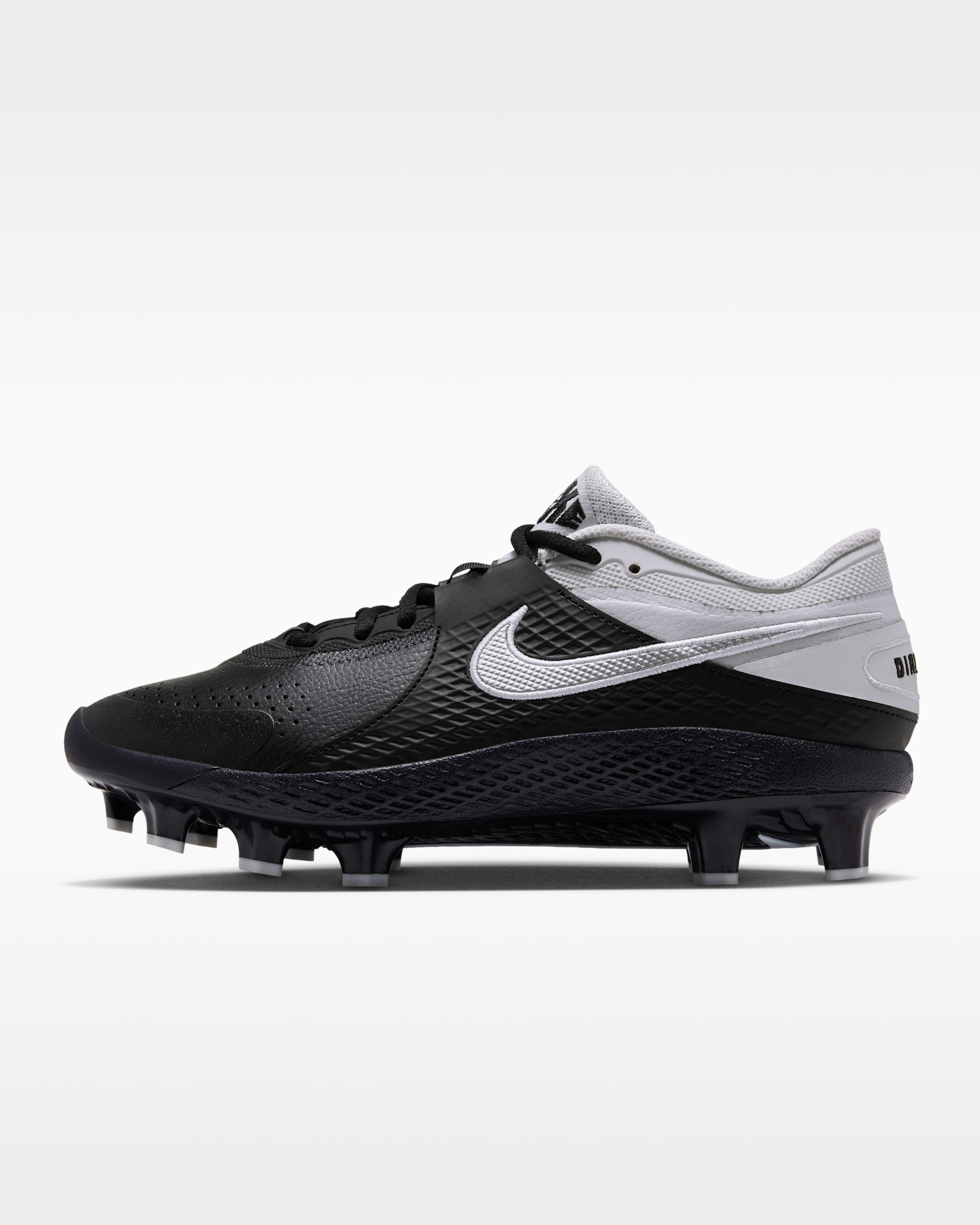 Nike Diamond Gamer MCS Women's Softball Cleats - Black/Photon Dust/White/Metallic Silver