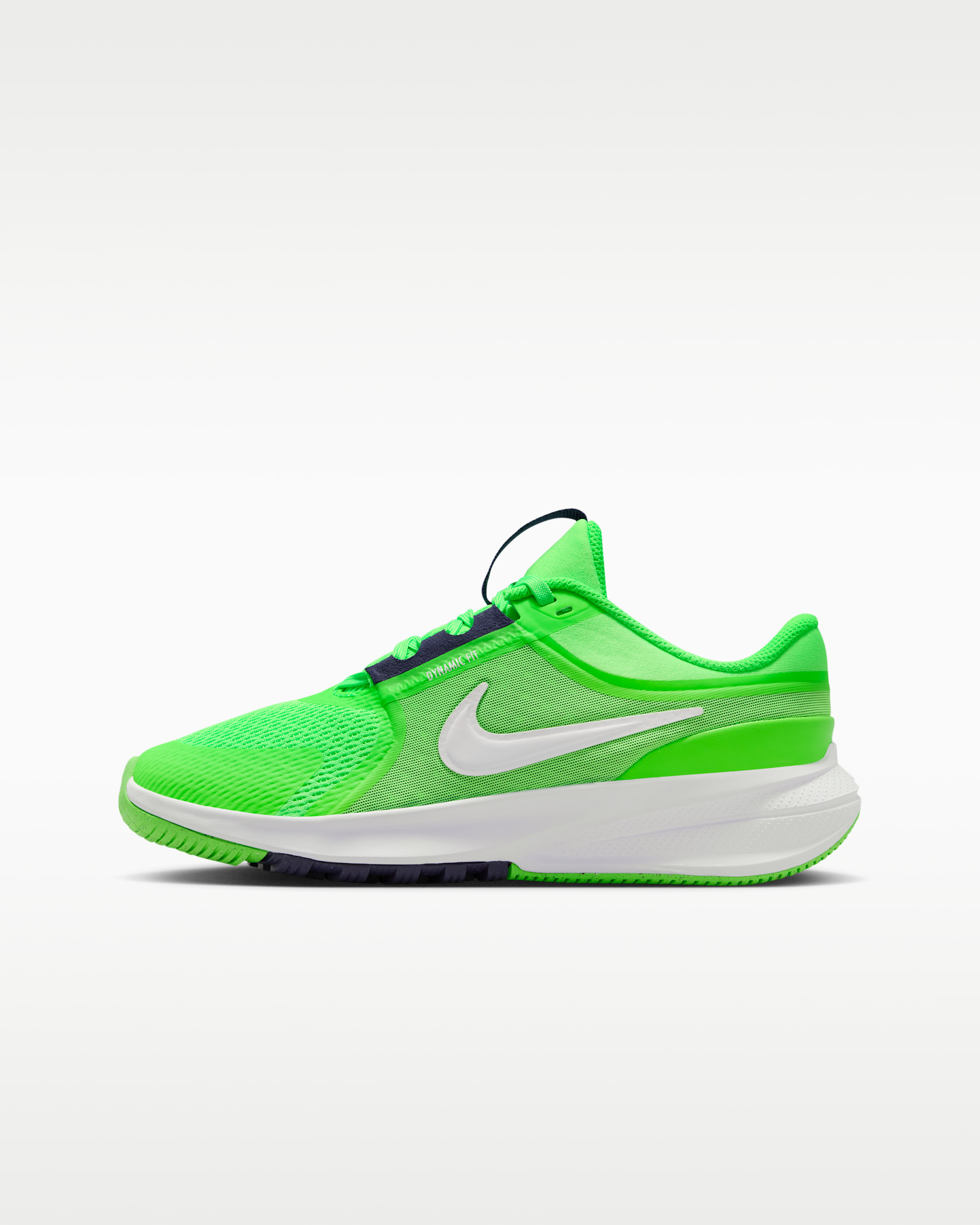 Tenis de correr para niños grandes Nike Star Runner 5 - Verde strike/Morado imperial/Blanco