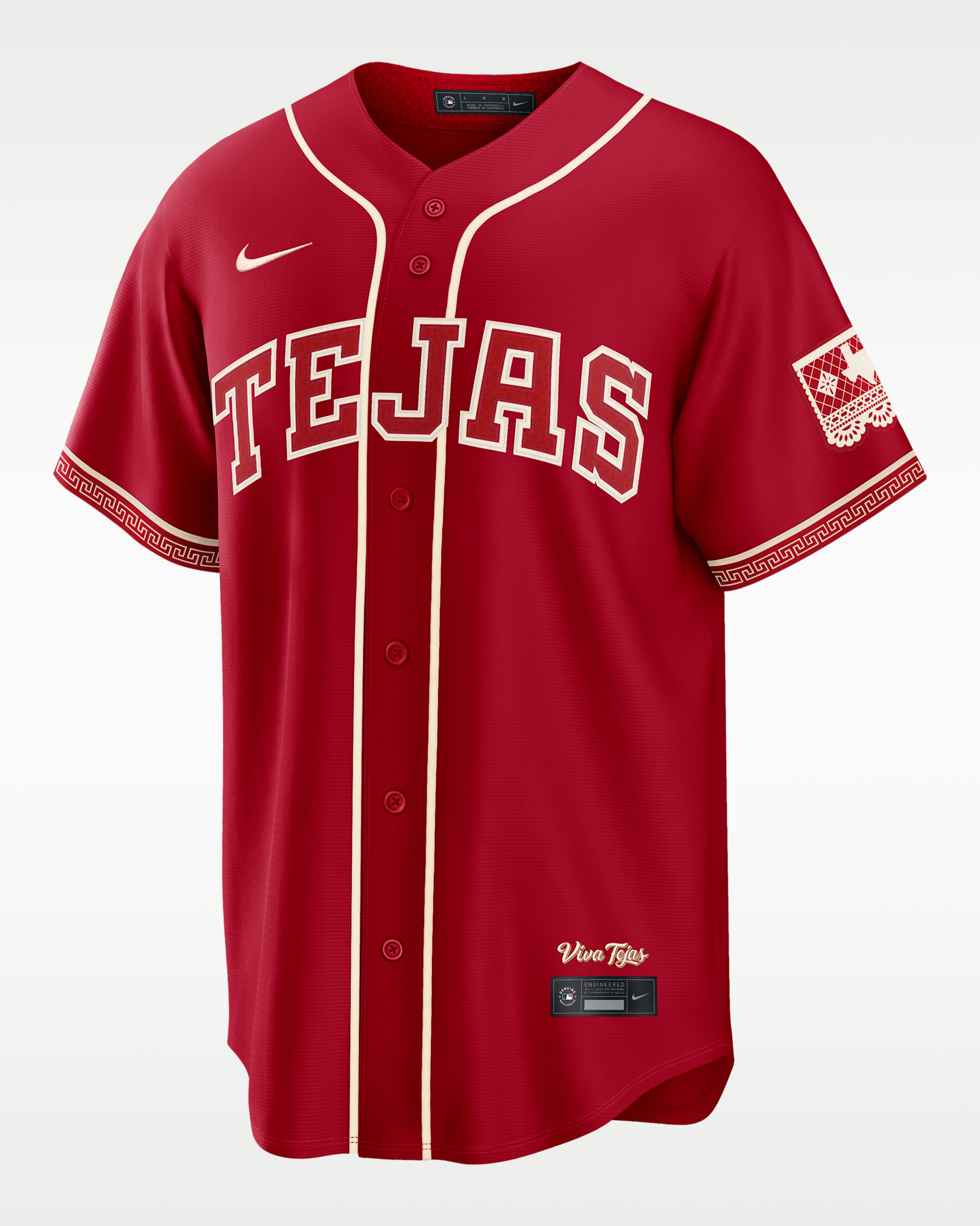Josh Jung Texas Rangers City Connect Men's Nike MLB Stadium Jersey - Red