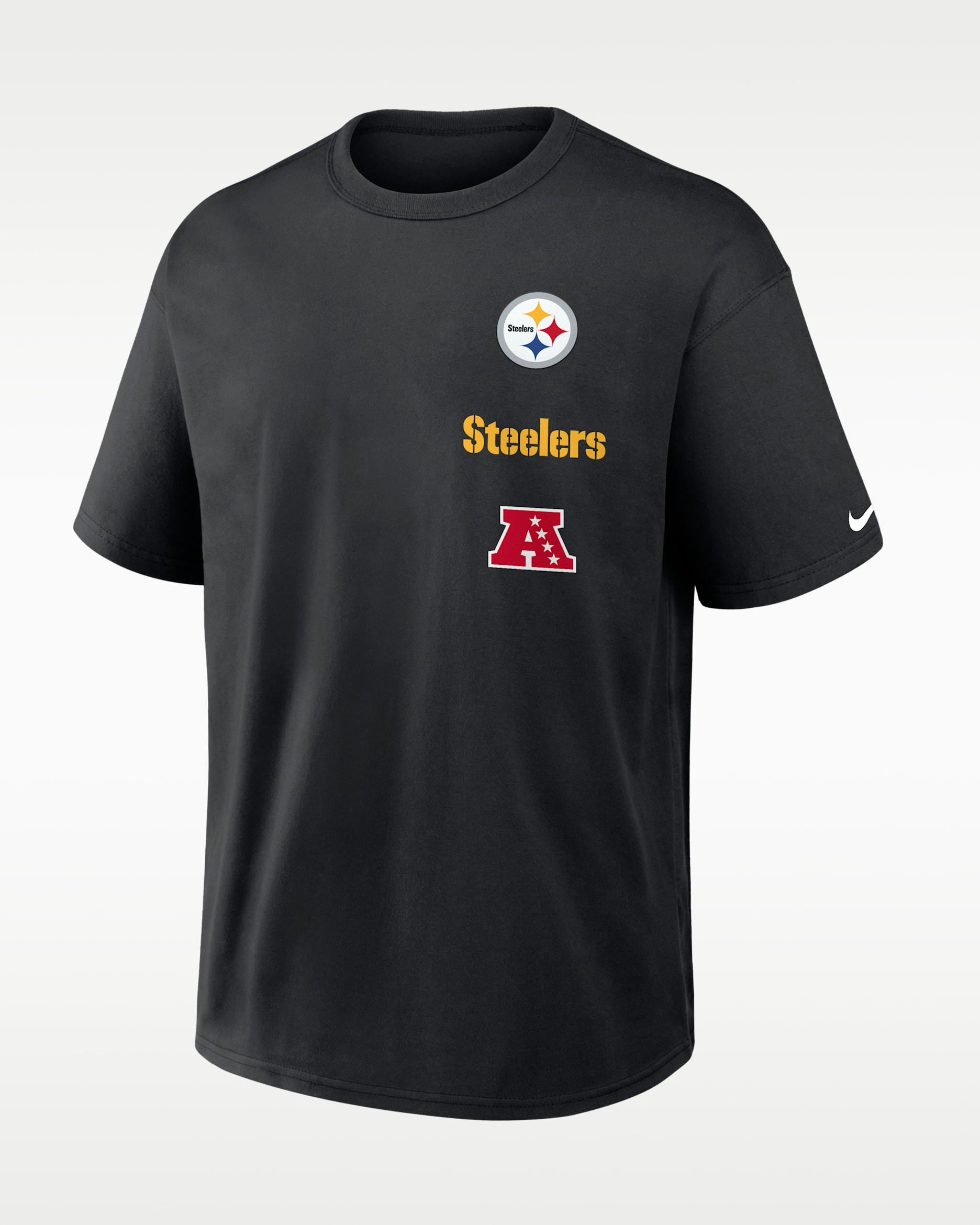 Pittsburgh Steelers Max90 Men's Nike NFL T-Shirt - Black