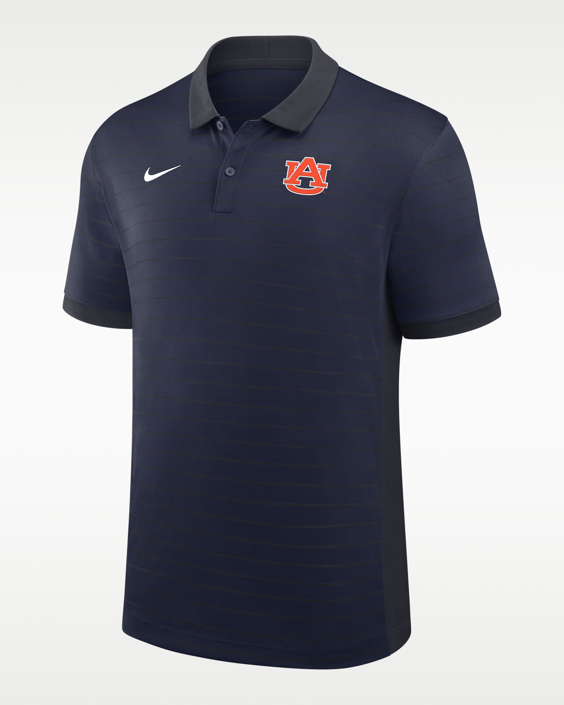 Auburn Sideline Victory Stripe Men's Nike Dri-FIT College Polo - Navy