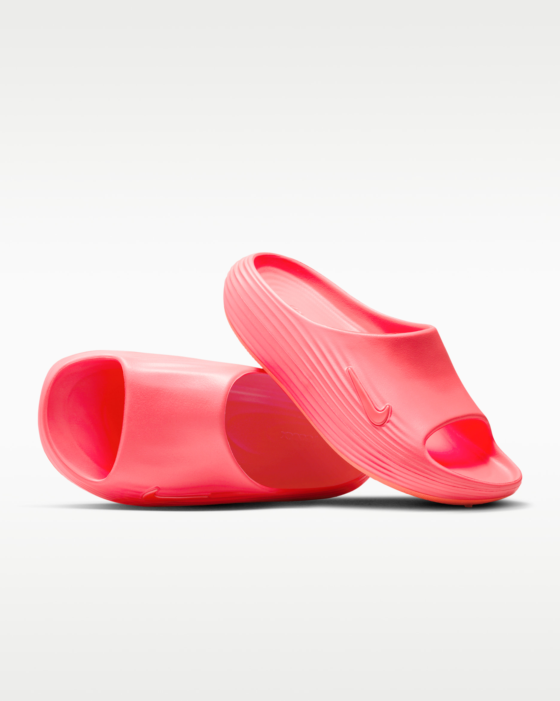 Nike ReactX Rejuven8 Women's Slides - Hot Lava/Hot Lava