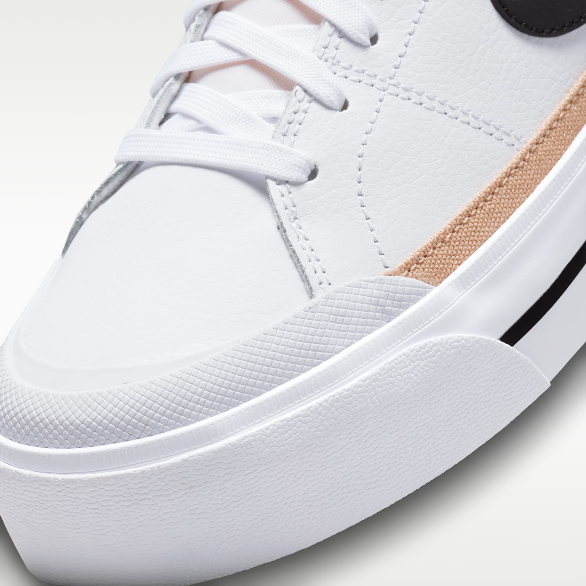Nike Court Legacy Lift Women's Shoes - White/Hemp/Team Orange/Black