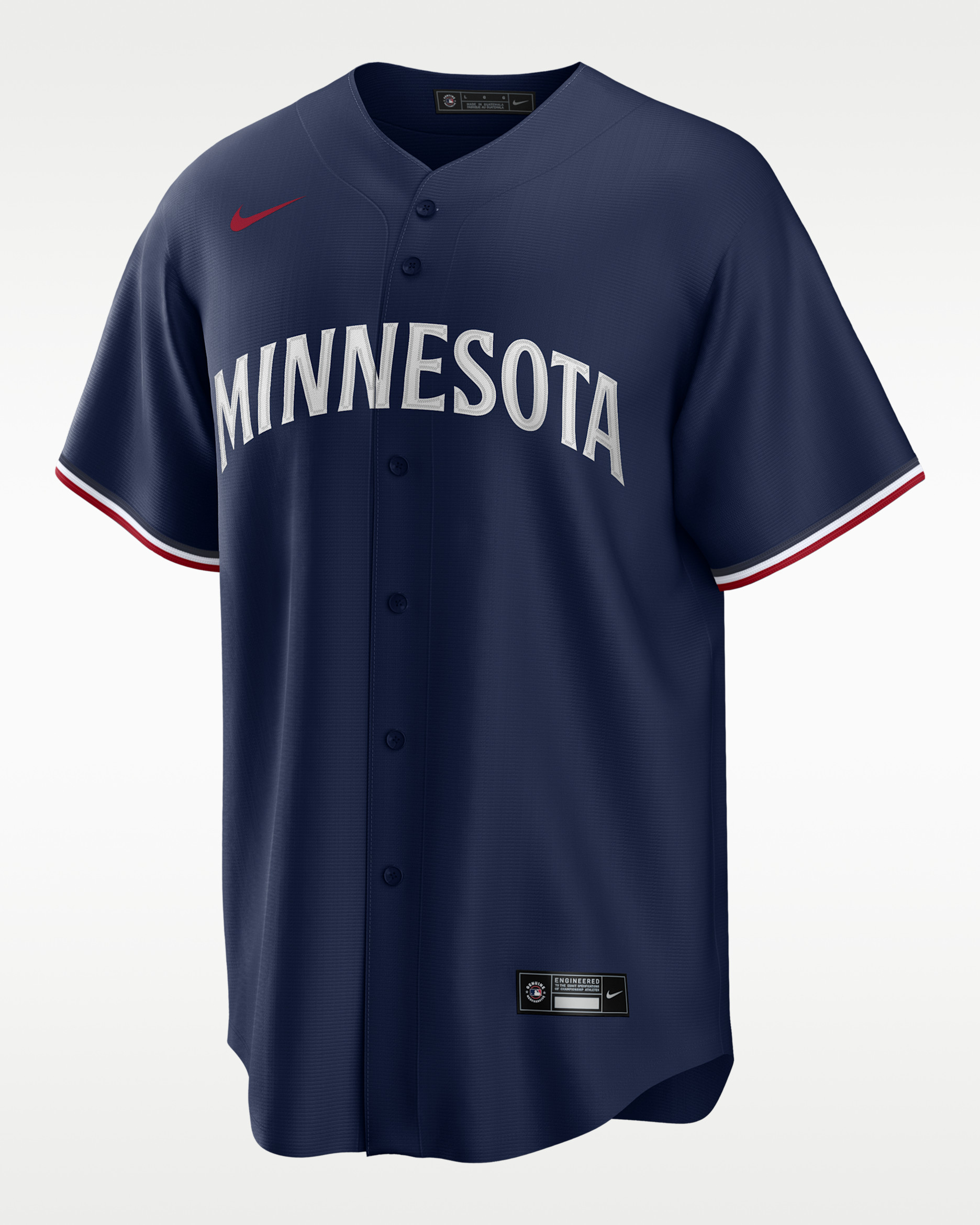 Jersey de béisbol Replica para hombre MLB Minnesota Twins - Azul marino
