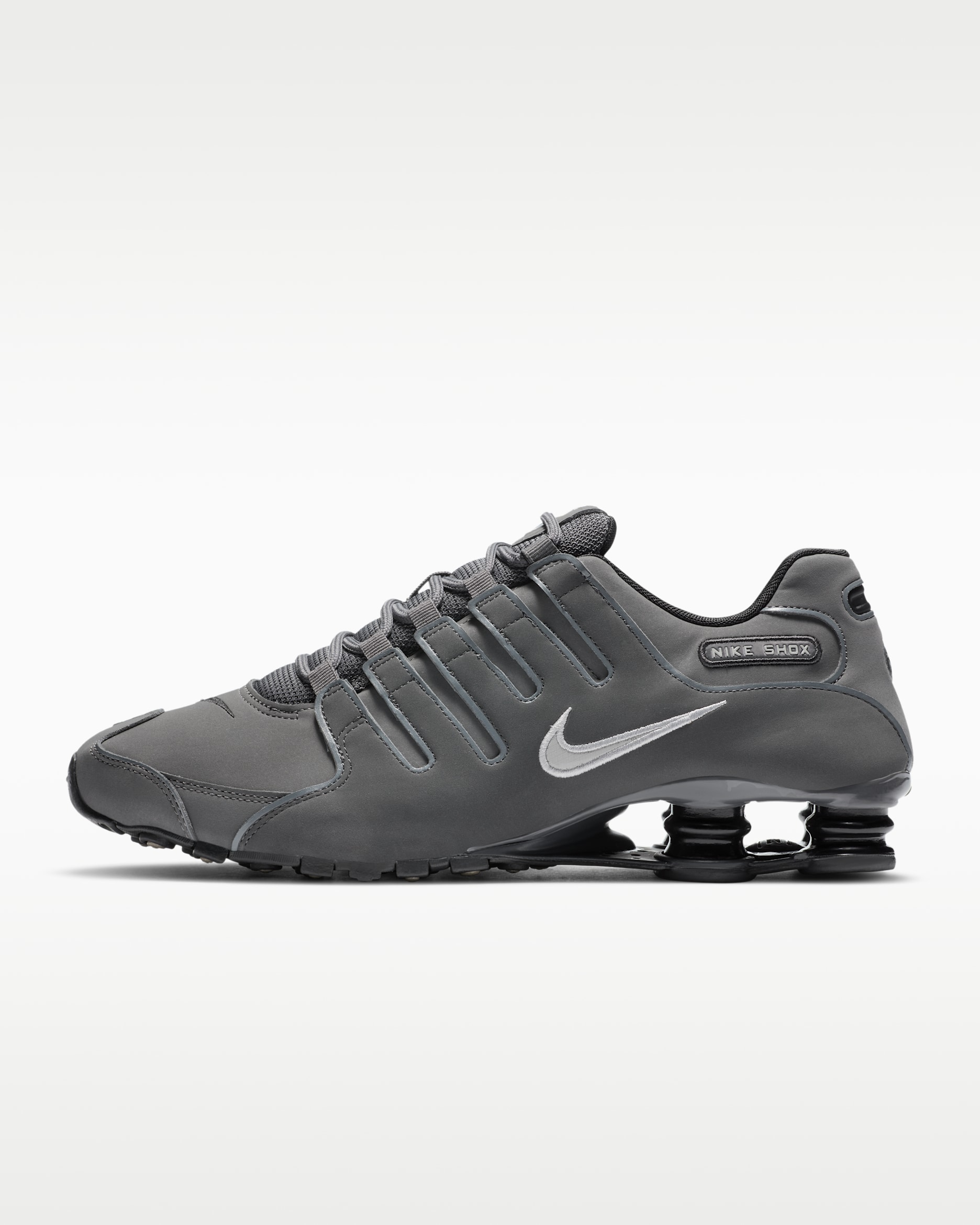 Nike Shox NZ Men's Shoe - Dark Grey/Anthracite/Black/Metallic Iron Ore