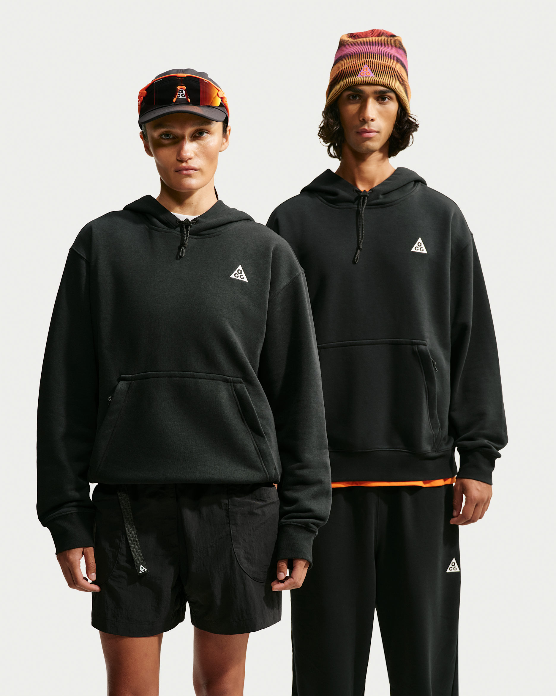 ACG 'Tuff Fleece' Dri-FIT Pullover Hoodie - Black/Summit White