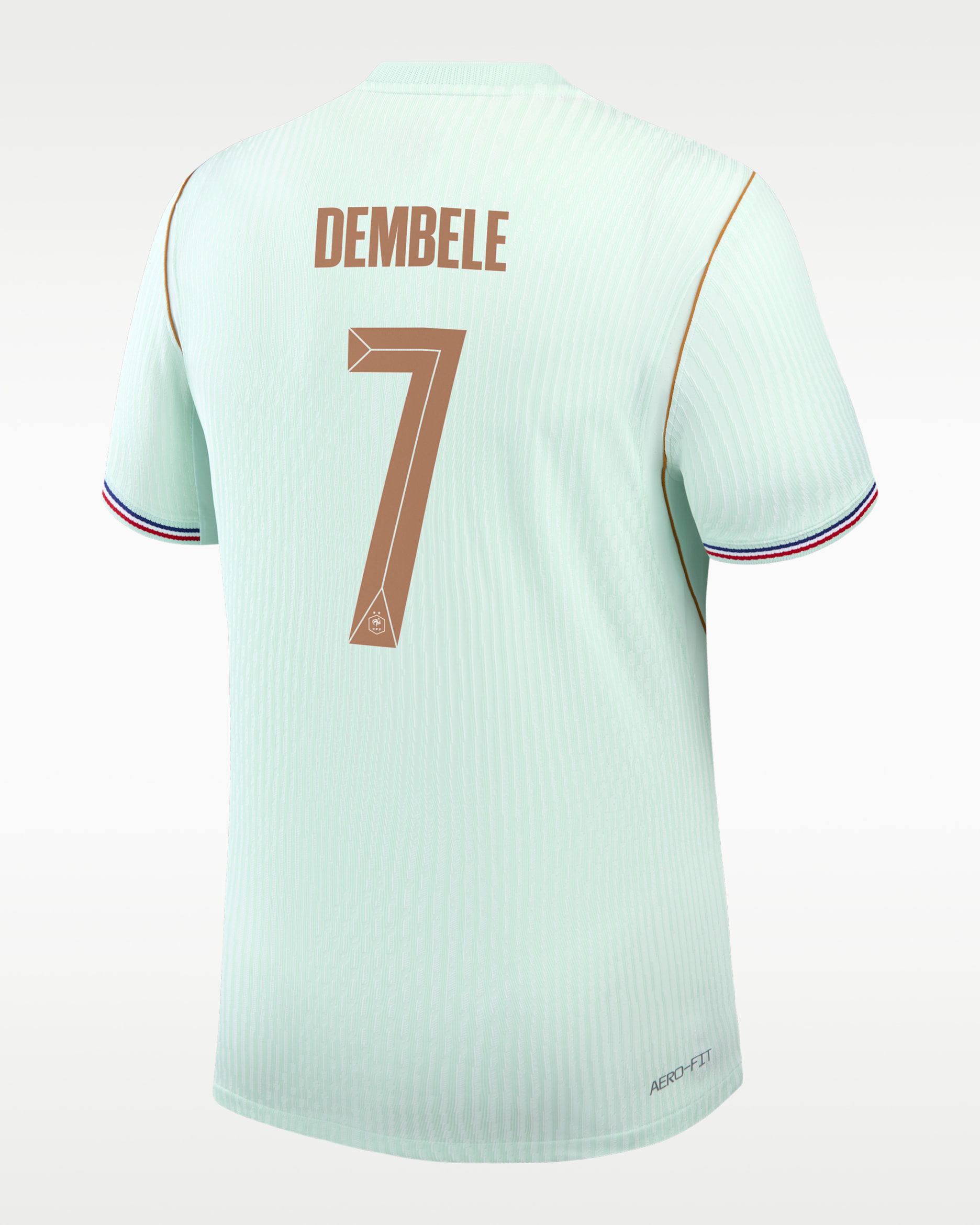 Ousmane Dembélé France National Team 2026 Match Away Men's Nike Dri-FIT ADV Soccer Jersey - Green