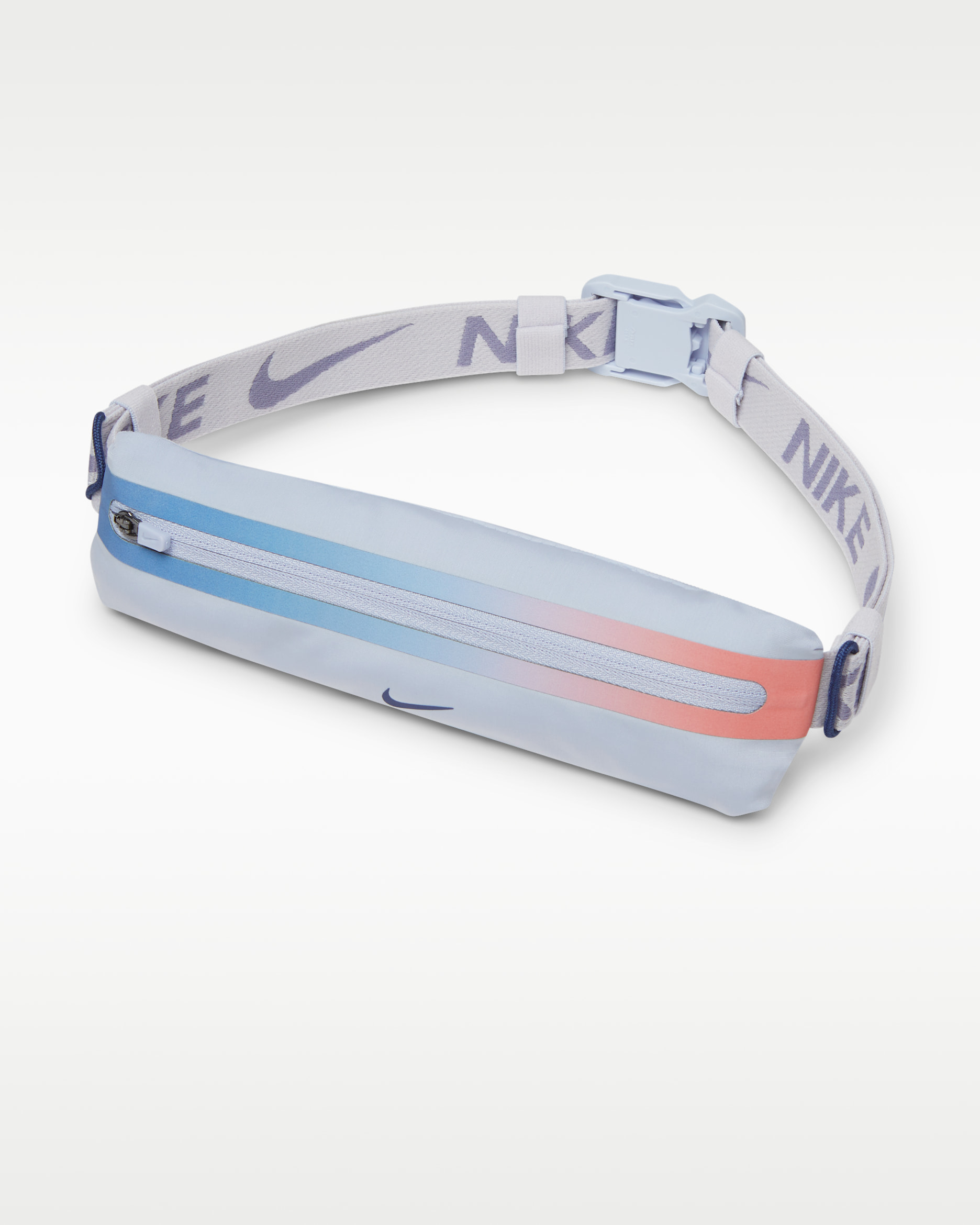 Nike Slim 4.0 Riñonera de running - Ghost/Comet Blue/Blue Void