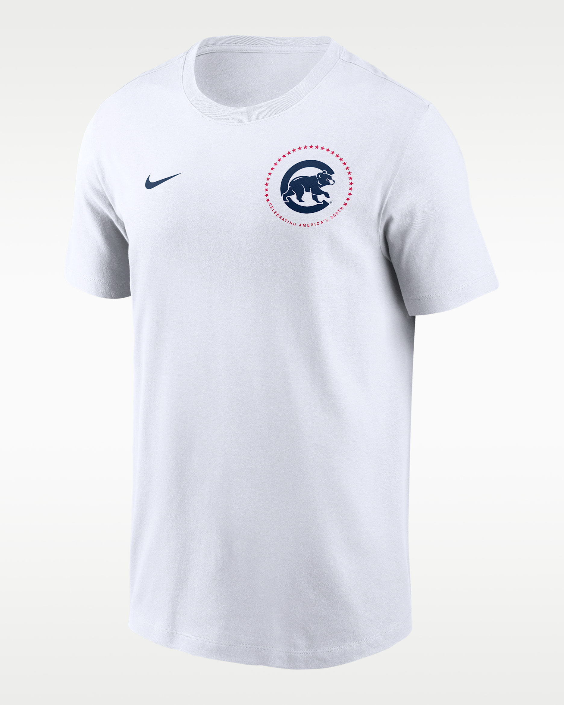 Chicago Cubs USA 250 Men's Nike MLB T-Shirt - White
