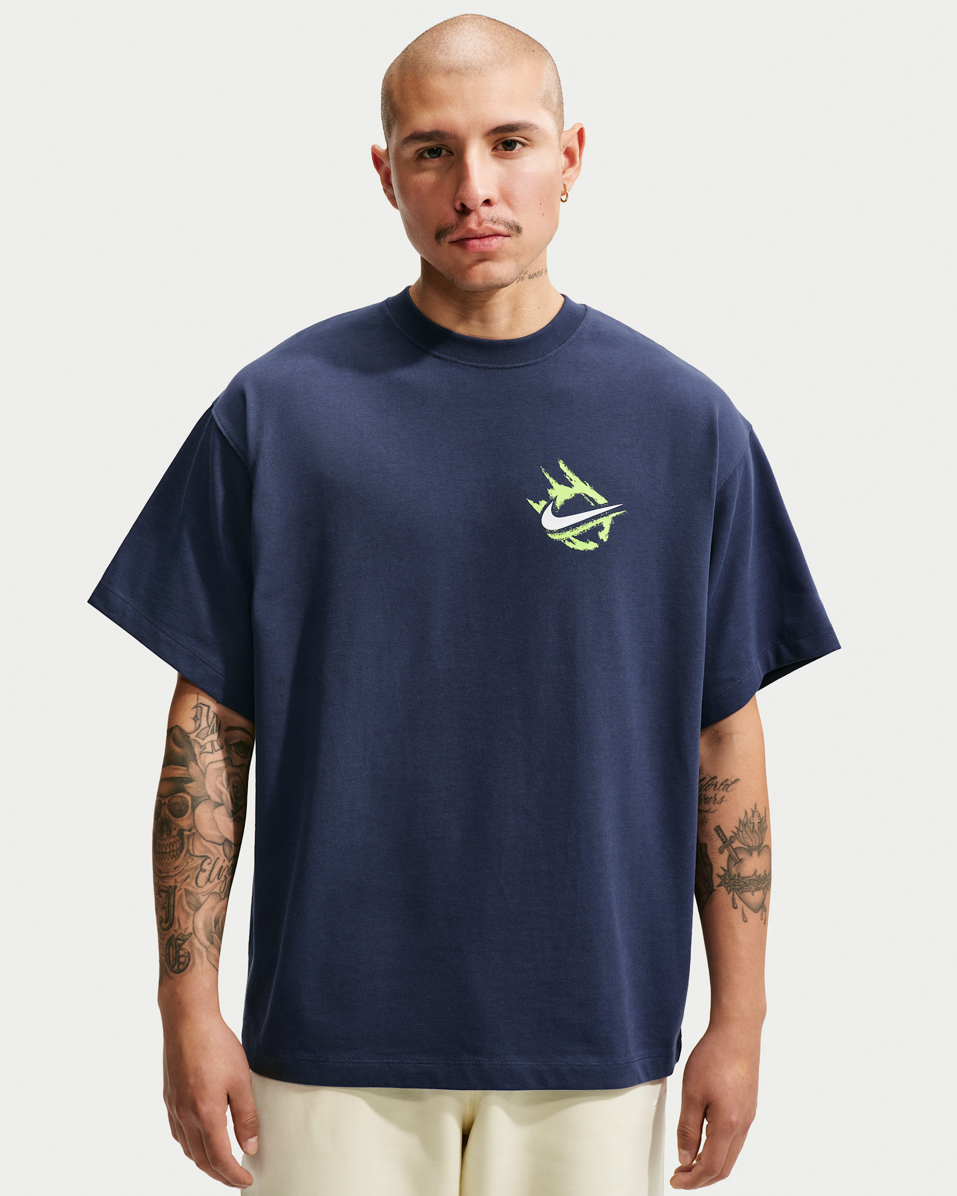 Nike Solo Swoosh Camiseta - Hombre - Midnight Navy