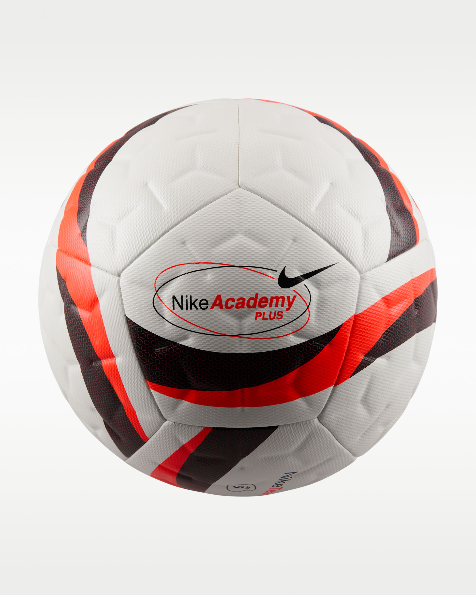 Nike Academy Plus Soccer Ball - White/Bright Crimson/Black