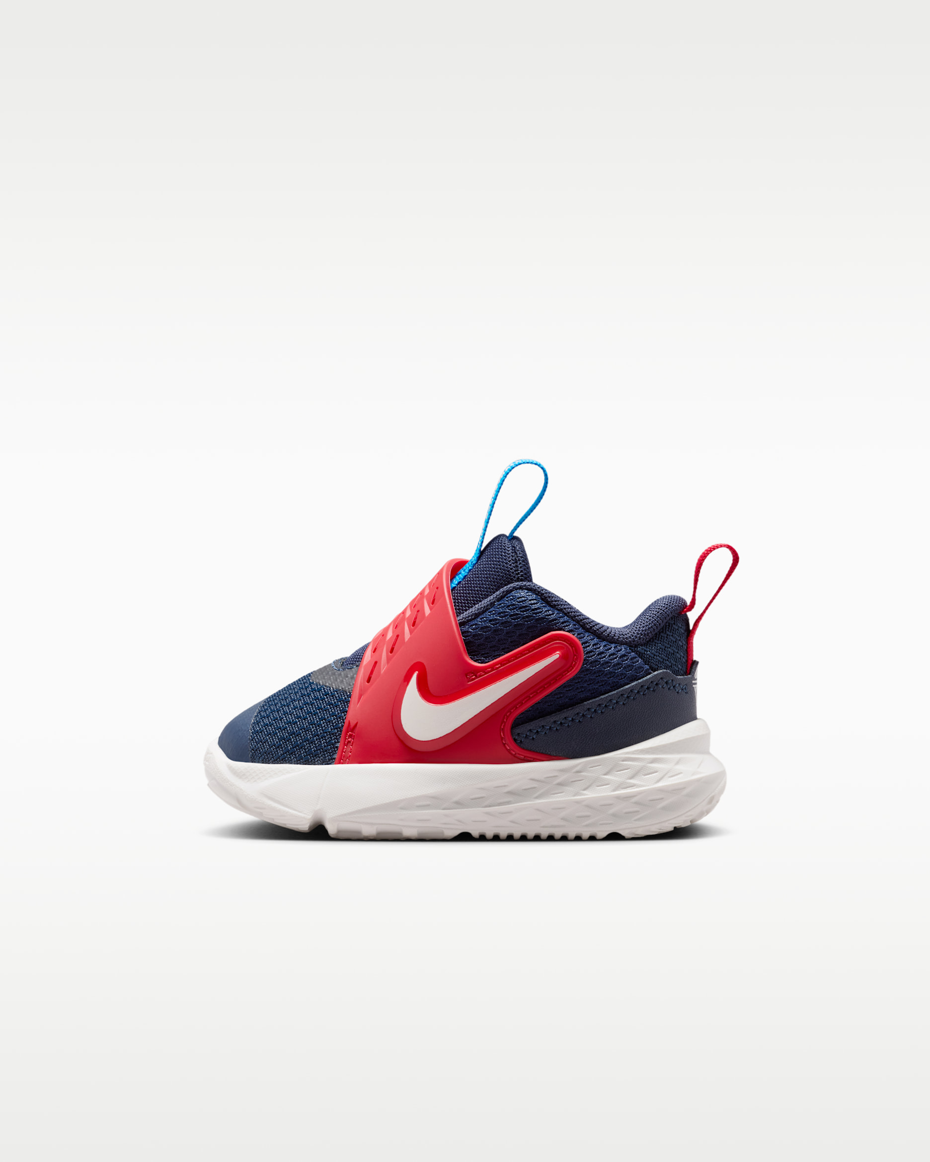 Nike Team Hustle D 12 Baby/Toddler Shoes - Team Navy/University Red/Photo Blue/Sail