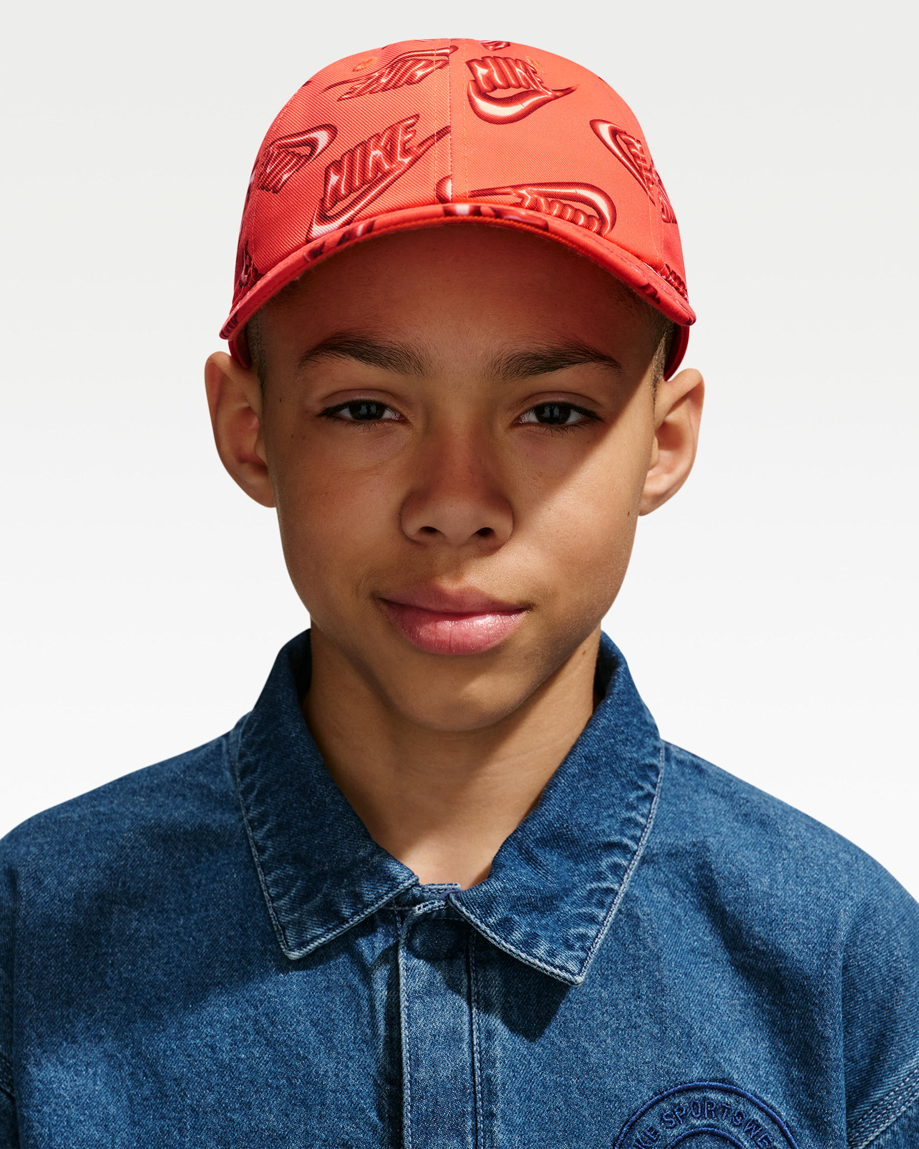 Nike Club unstrukturierte Cap (ältere Kinder) - Turf Orange