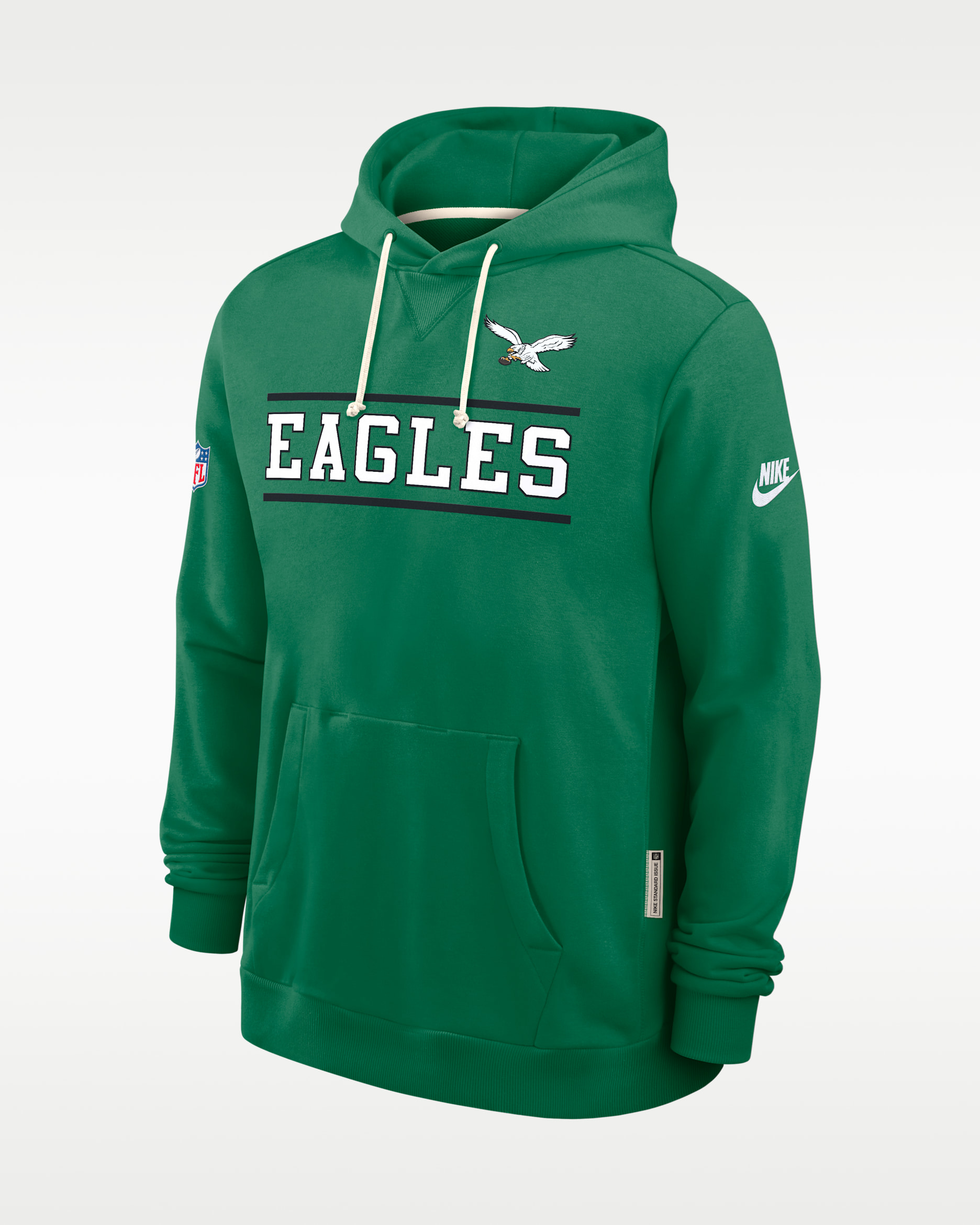 Philadelphia Eagles Alt Standard Issue Men's Nike Dri-FIT NFL Pullover Hoodie - Green