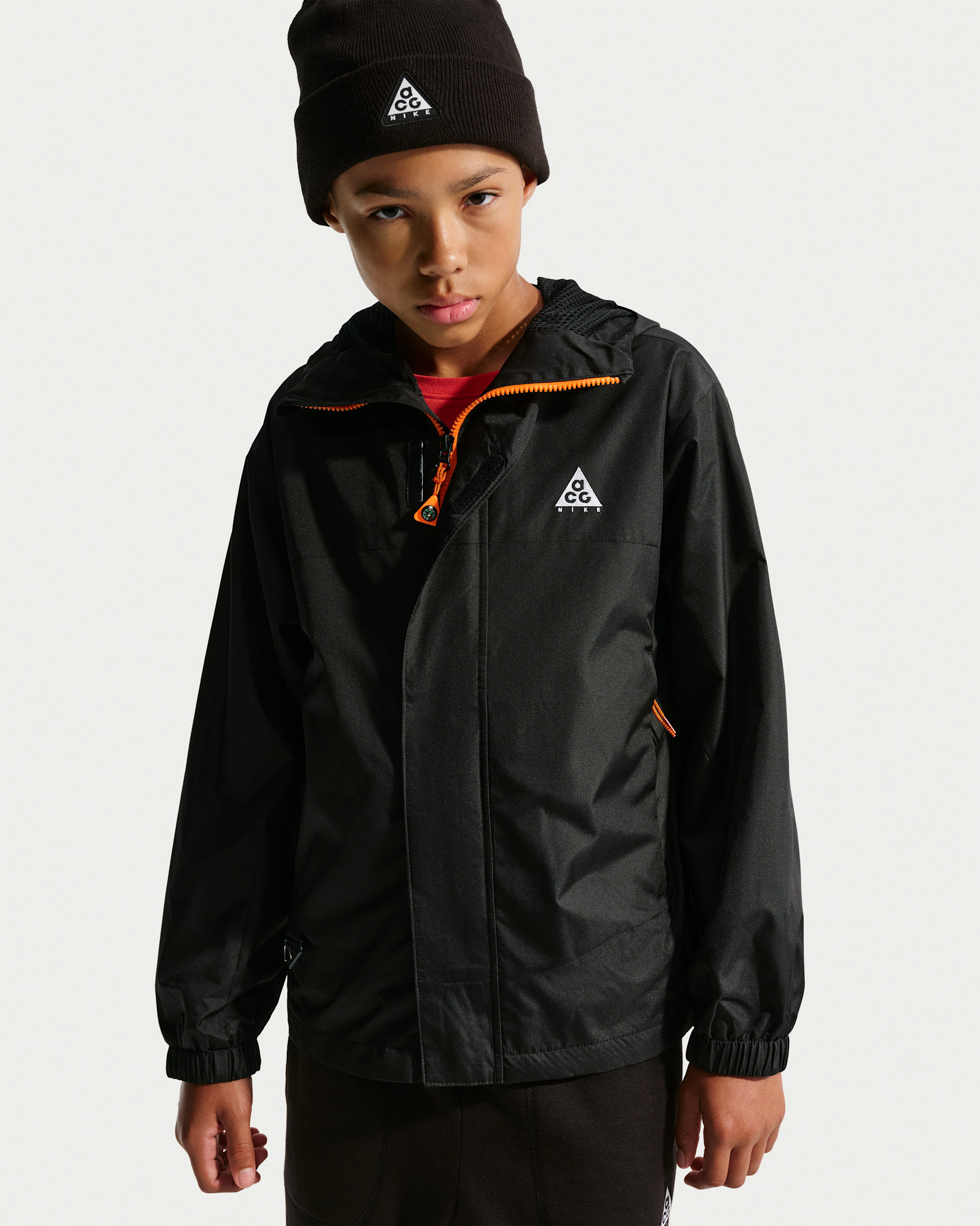 ACG Essentials Big Kids' Rain Jacket - Black