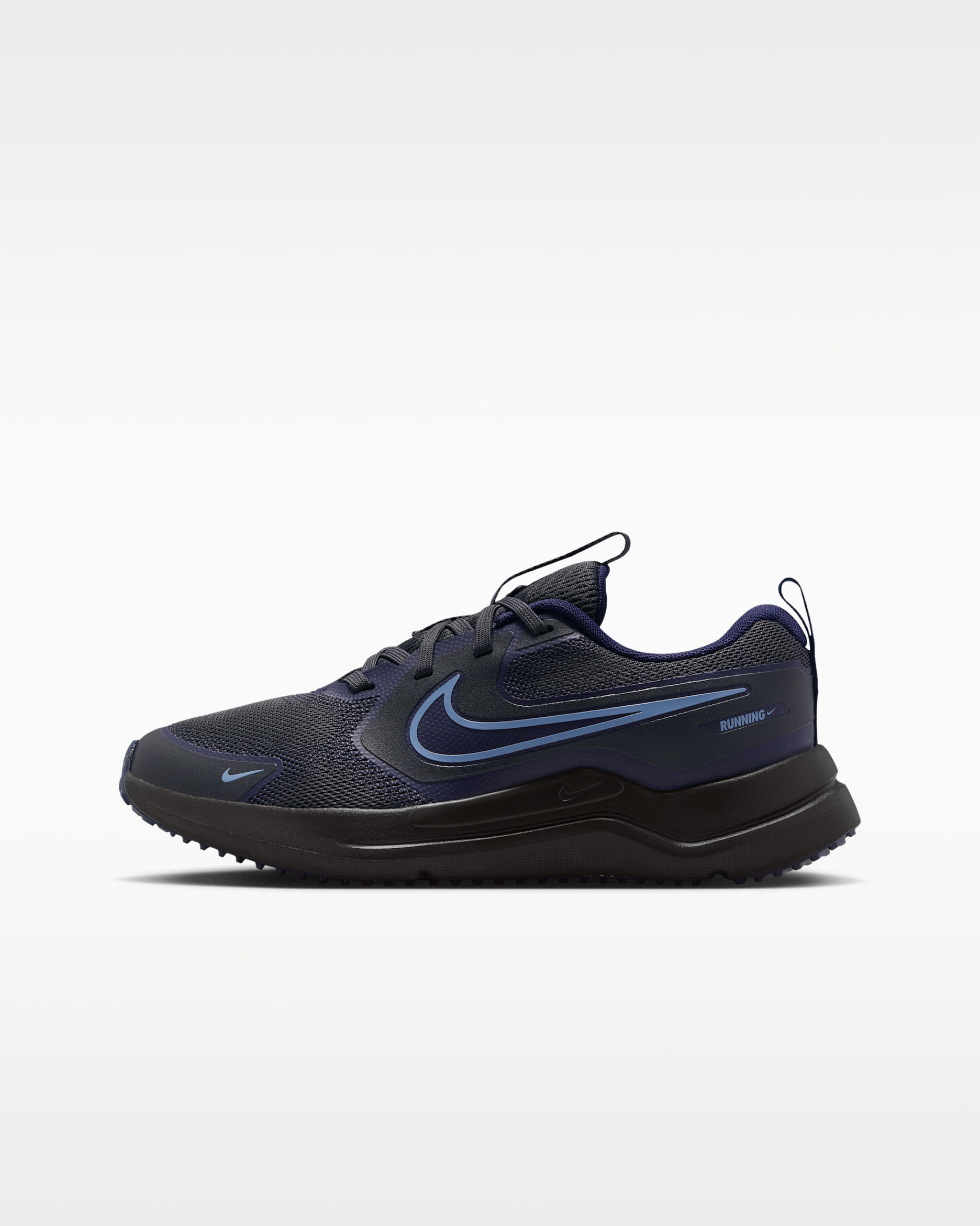 Nike Cosmic Runner Older Kids' Road Running Shoes - Anthracite/Blackened Blue/Black/Work Blue