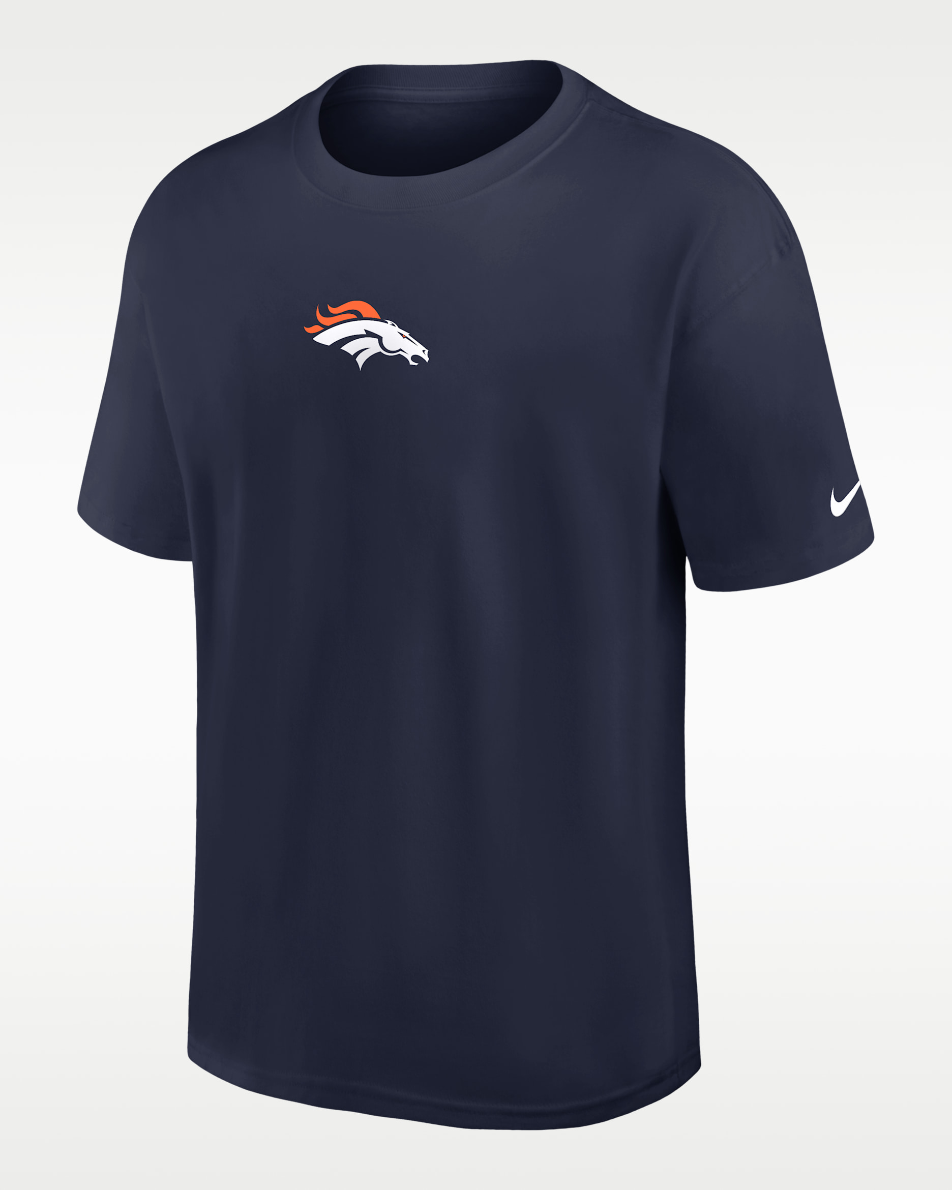 Denver Broncos Dominate The Game Essential Max90 Men's Nike NFL T-Shirt - Navy