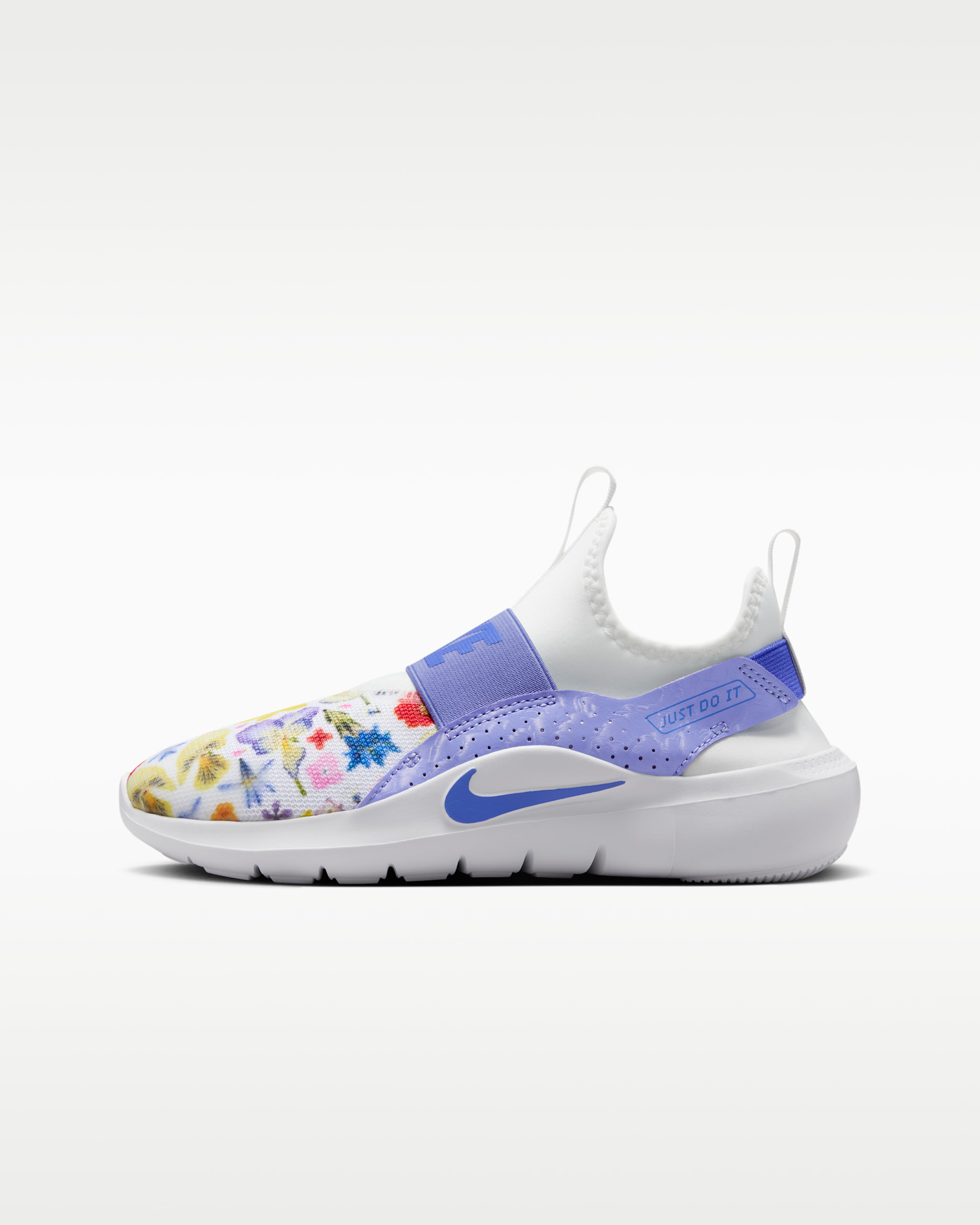 Nike Flex Runner 4 Older Kids' Running Shoes - Light Thistle/Summit White/Sapphire