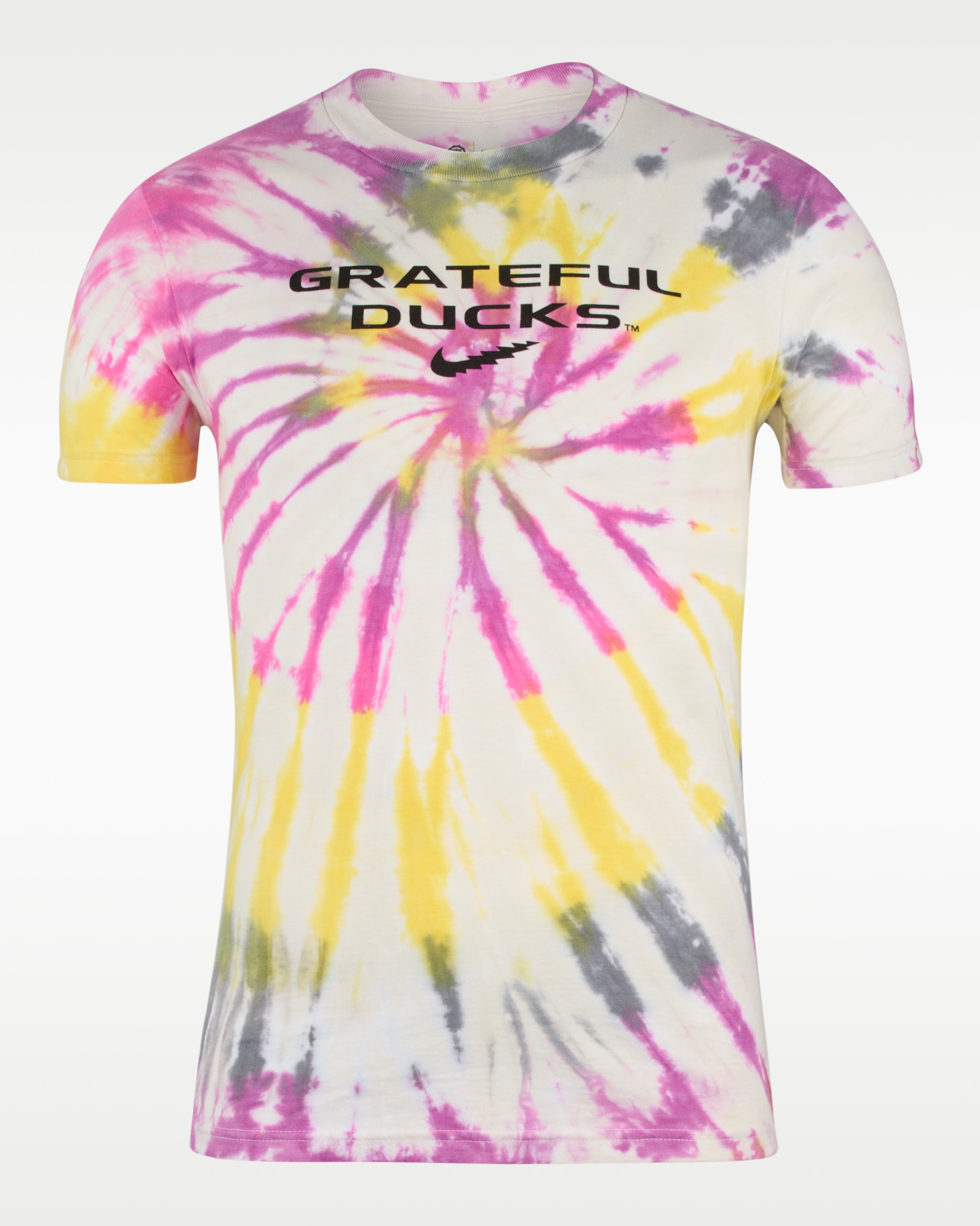 Friend of the Ducks Men's Tie-Dye T-Shirt - Cream