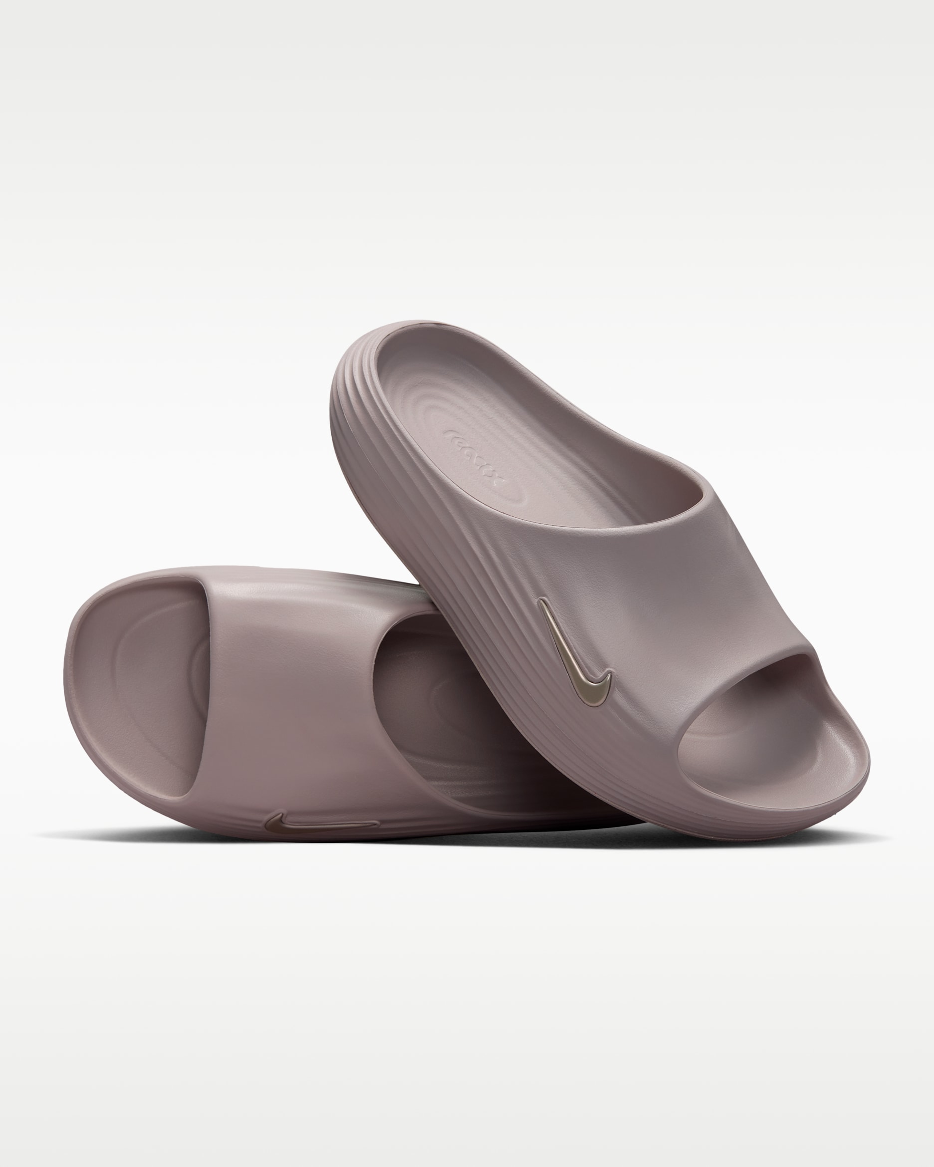 Claquette Nike ReactX Rejuven8 pour homme - Moon Particle/Moon Particle