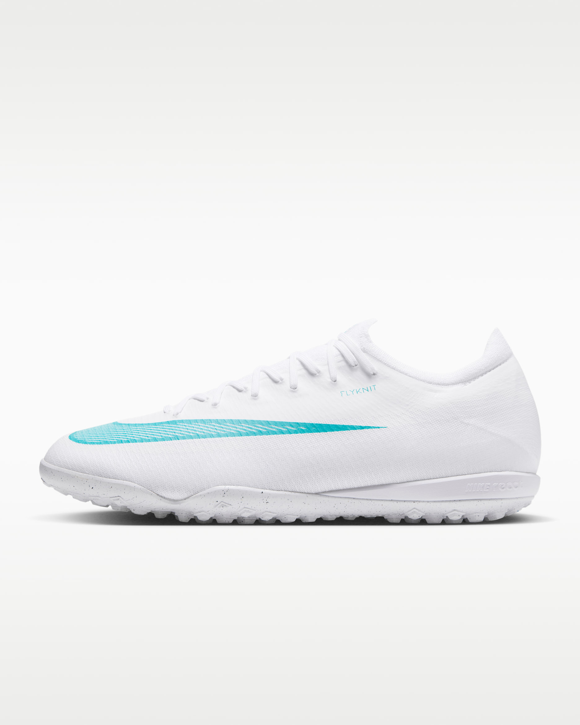 Nike Mercurial Vapor 17 Pro Turf Low-Top Soccer Shoes - White/Dusty Cactus