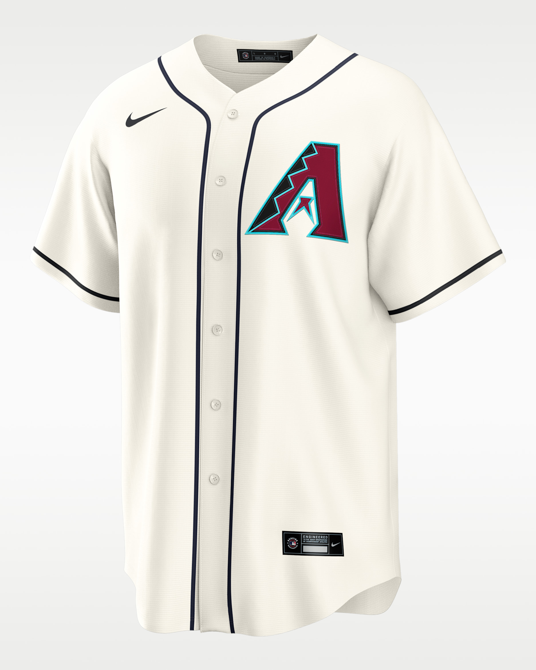 Corbin Carroll Arizona Diamondbacks Men's Nike MLB Replica Jersey - Cream