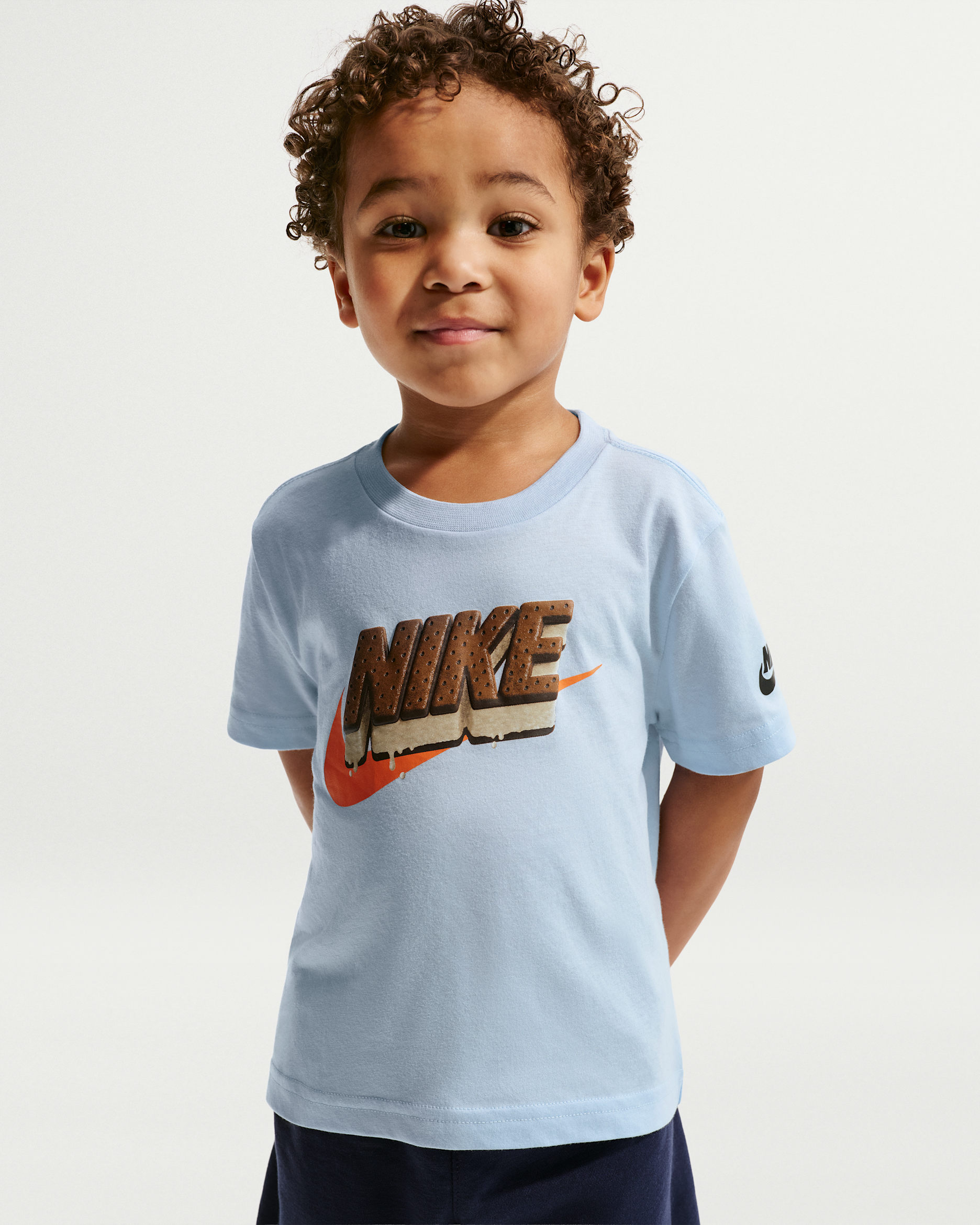 Nike Toddler Ice Cream Sandwich T-Shirt - Hydrogen Blue