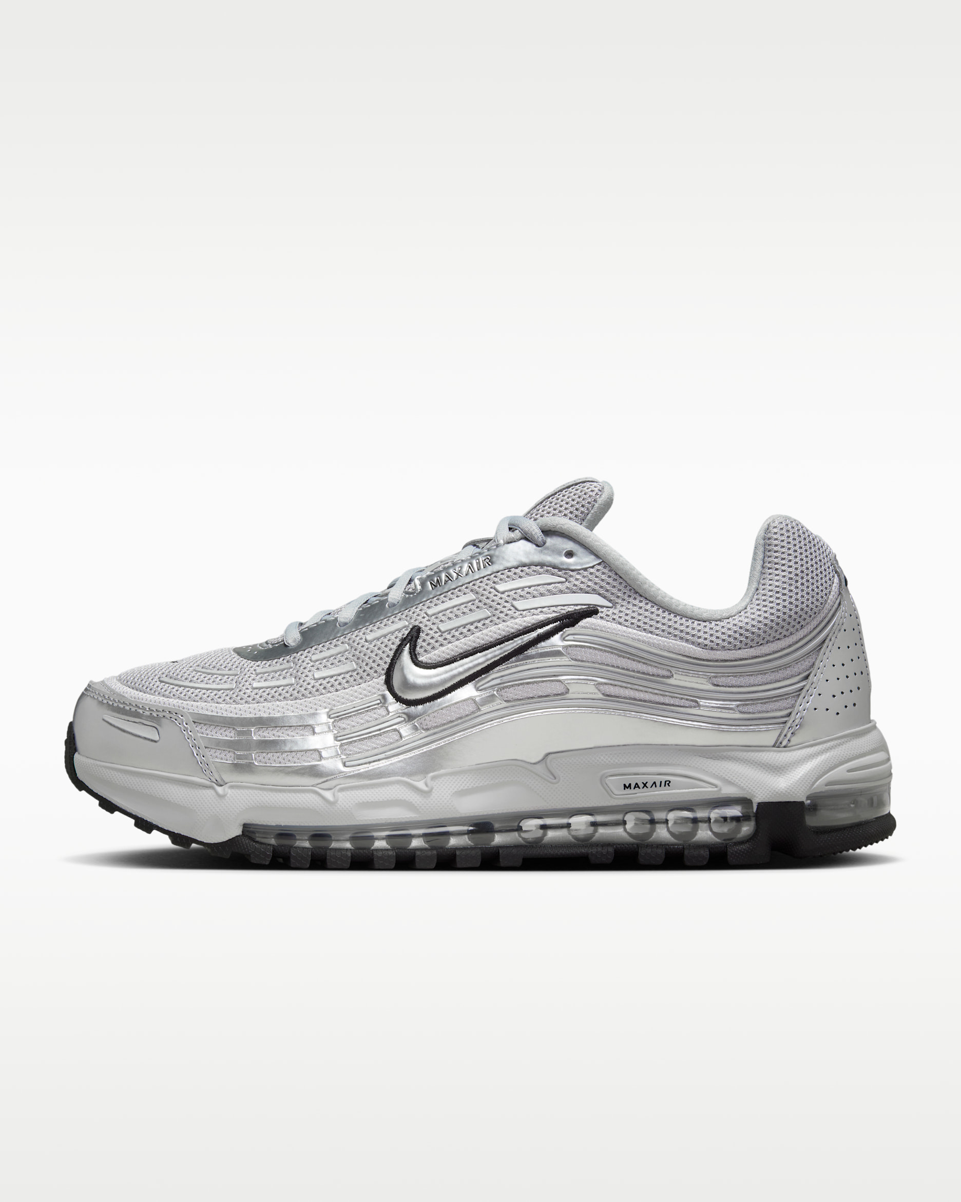 Nike Air Max TL 2.5 Men's Shoes - Flat Silver/Metallic Silver/Black/Metallic Silver