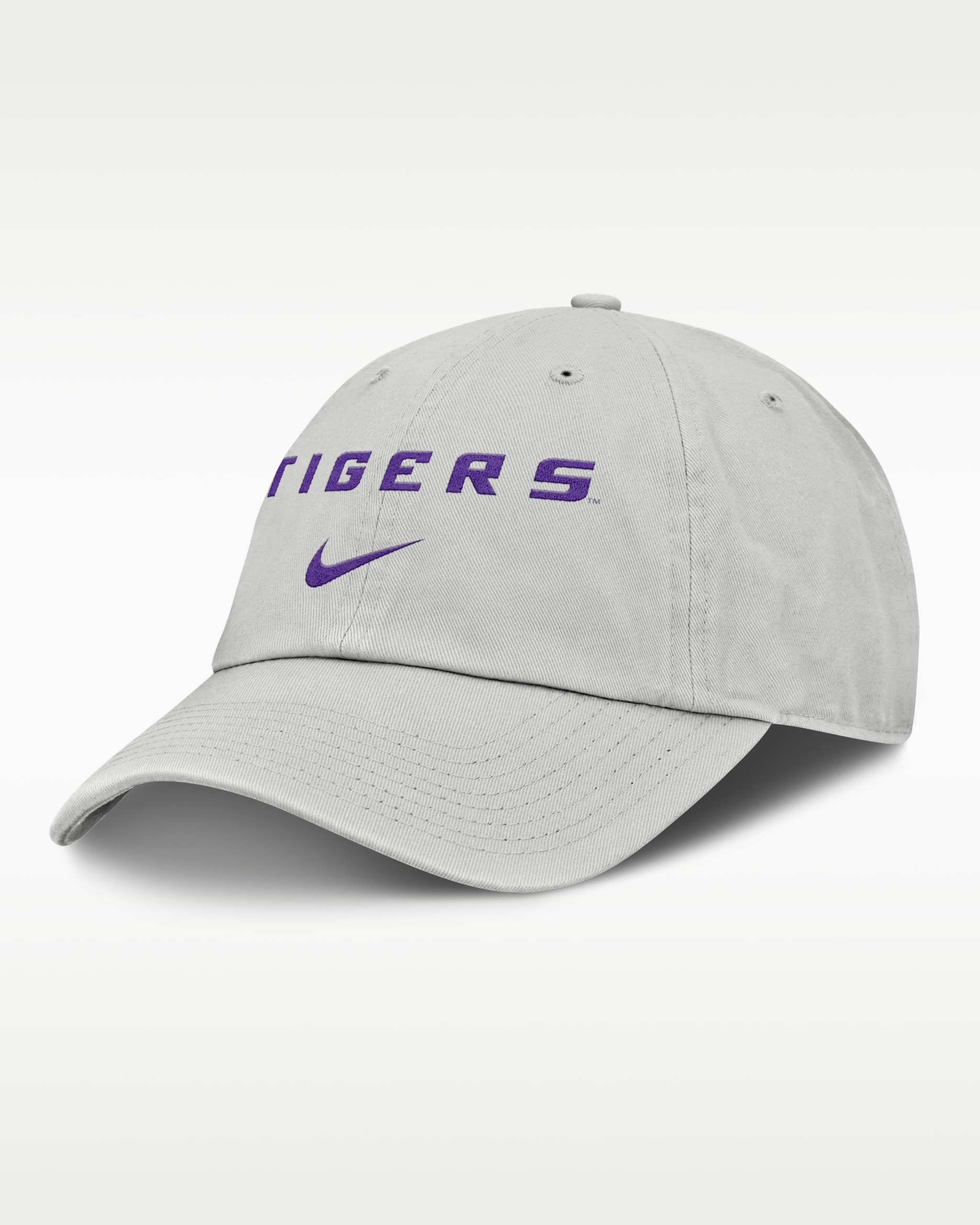 LSU Off-Field Club Gameday Men's Nike College Adjustable Hat - Grey