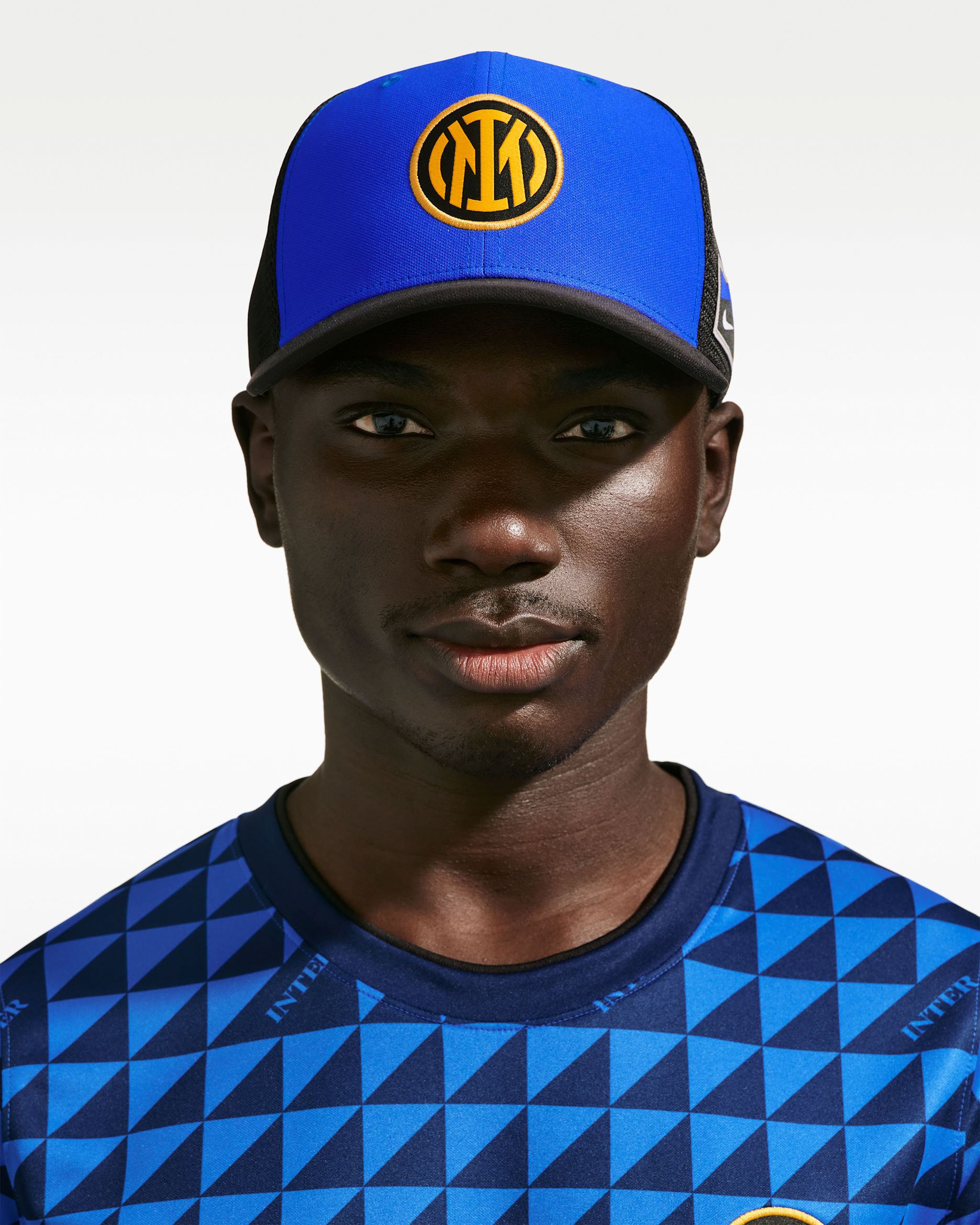 Inter Milan 25/26 Nike Aerobill C99 TR sapka - Fekete/Lyon Blue/Fehér