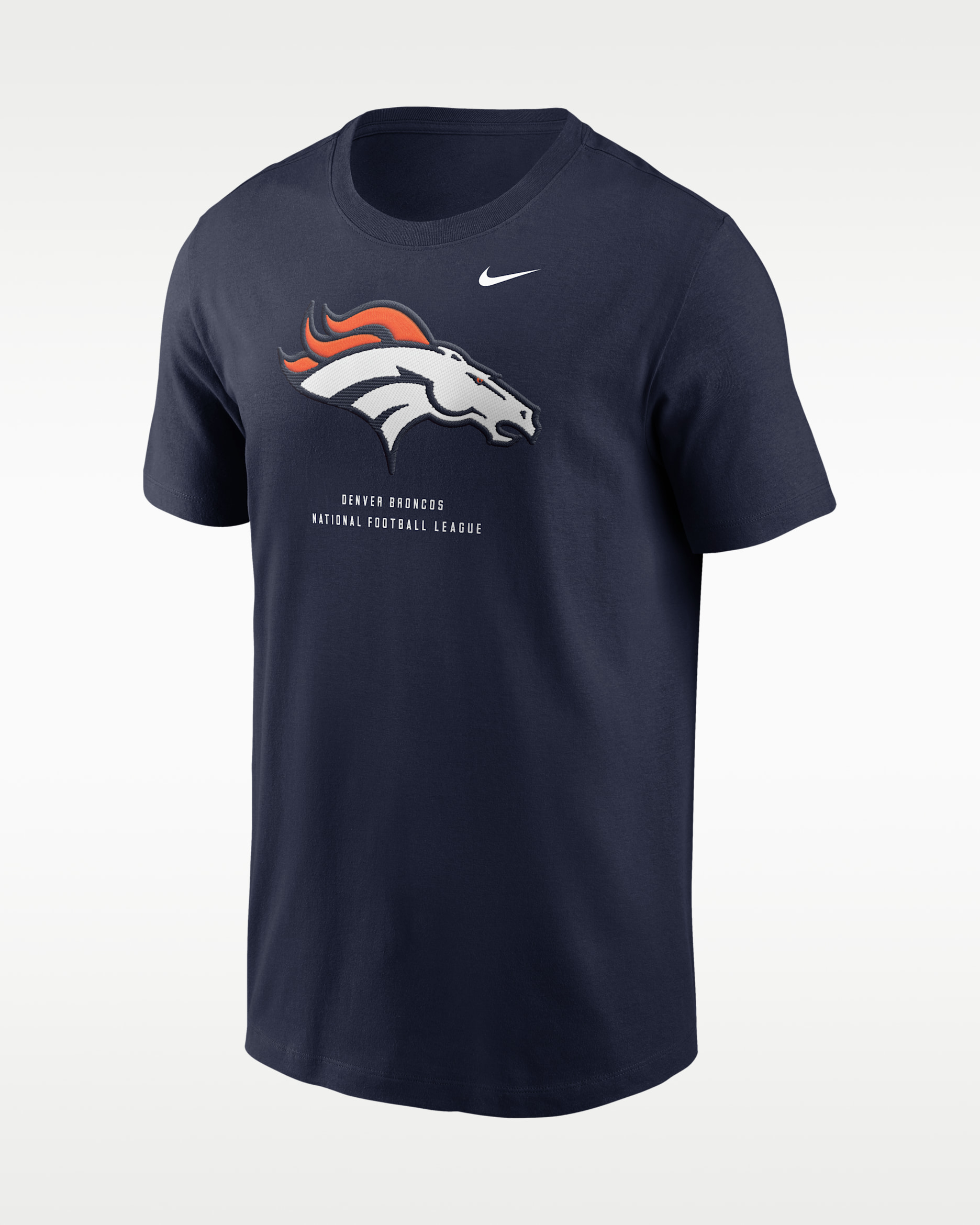 Denver Broncos Essential Men's Nike NFL T-Shirt - Navy
