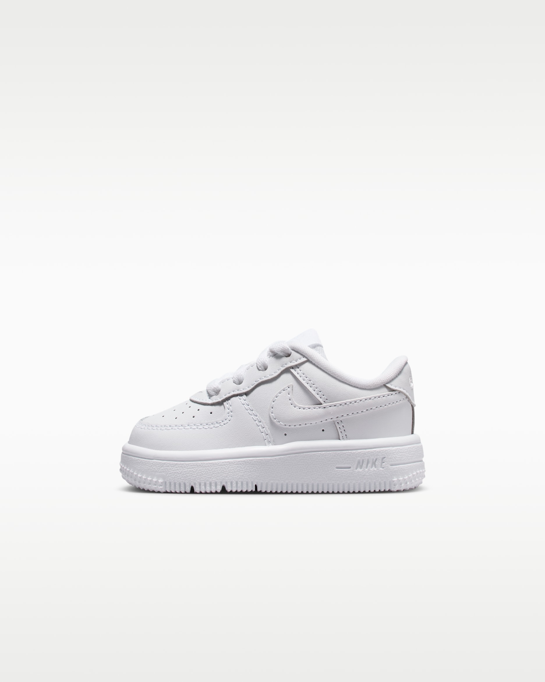 Tenis para bebé e infantil Nike Force 1 Low - Blanco/Blanco/Blanco/Blanco