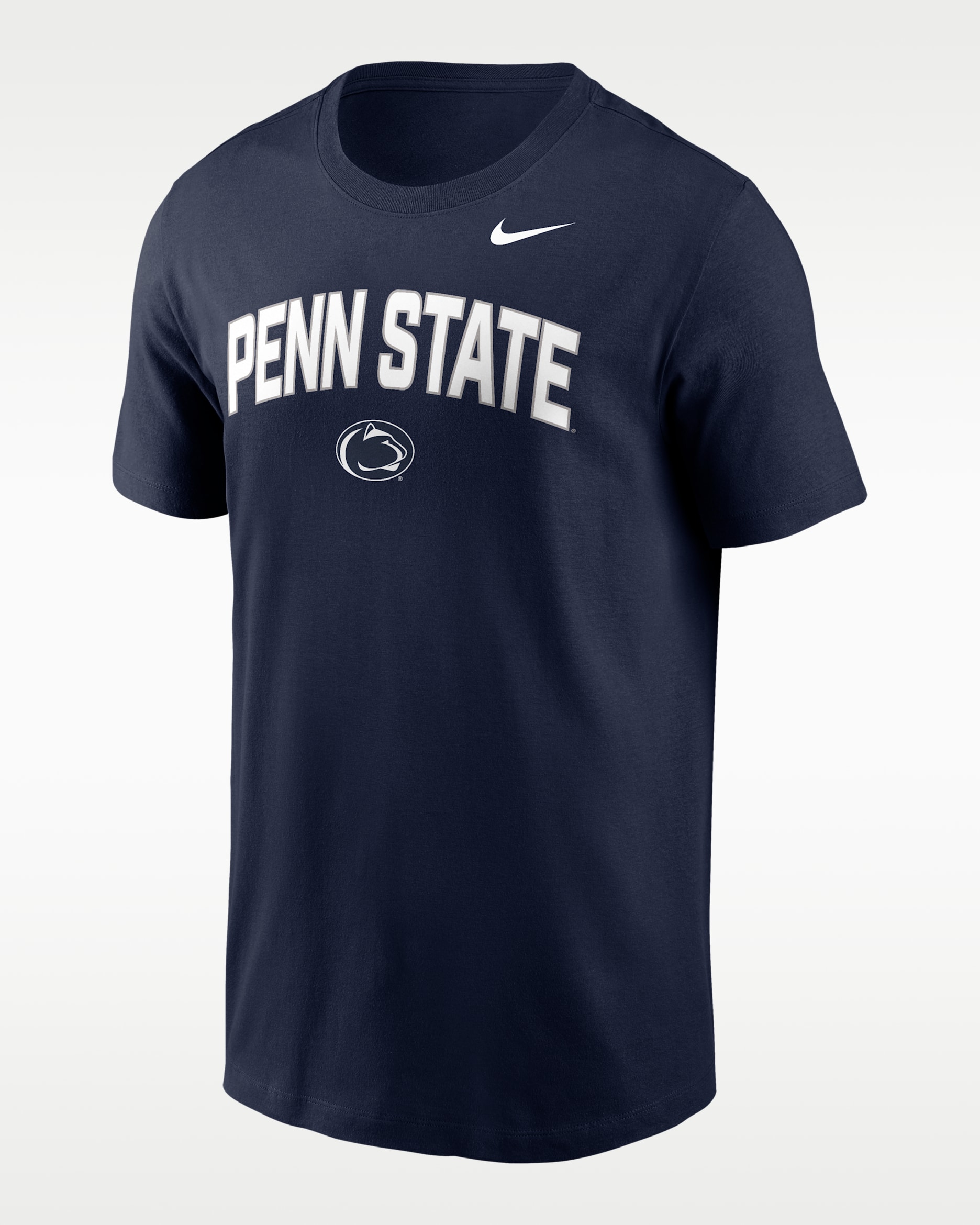 Penn State Primetime Arch Stack Men's Nike College T-Shirt - College Navy