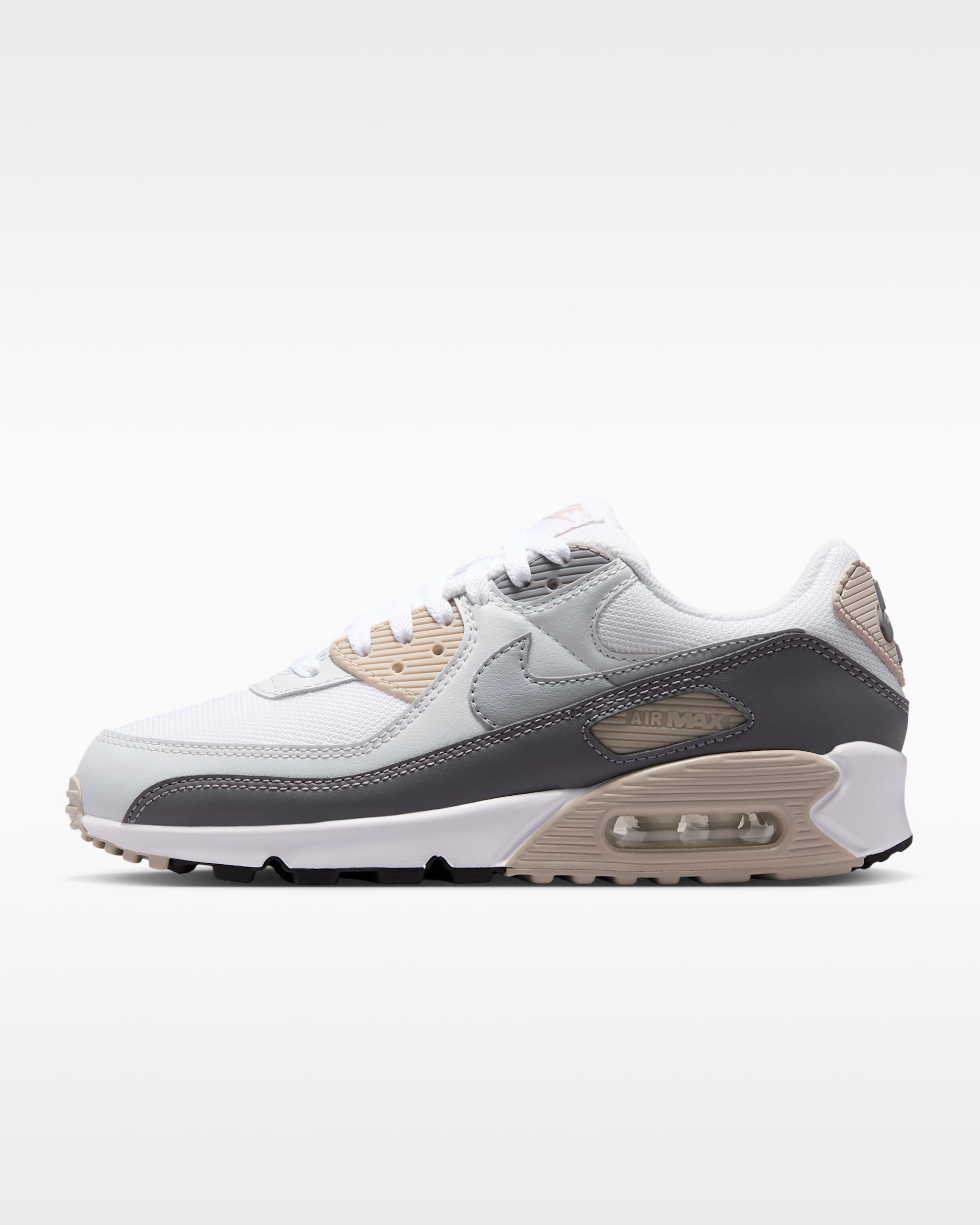 Nike Air Max 90 Women's Shoes - Cream II/Pencil Point/Off White/Wolf Grey