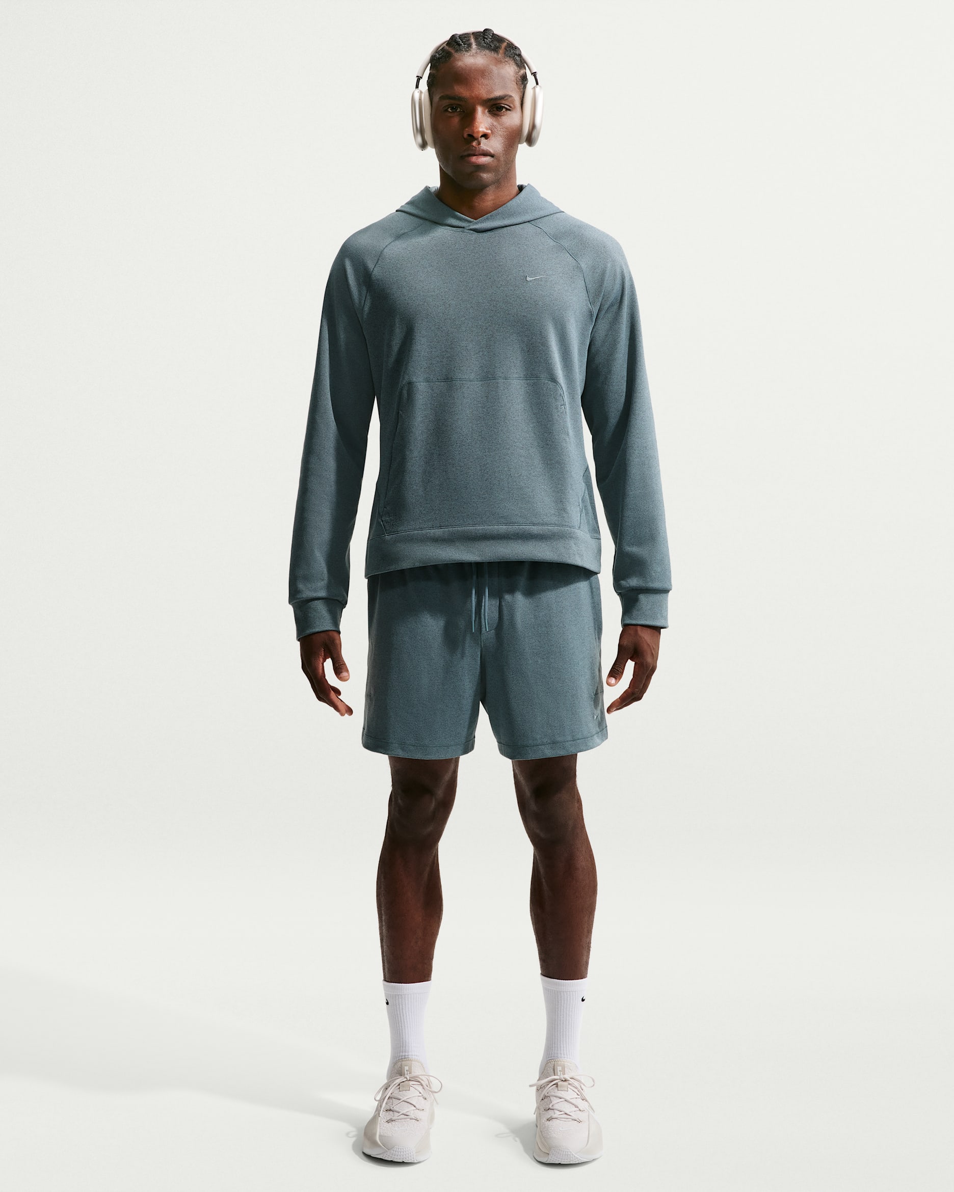 Nike Primary NanoKnit Men's Dri-FIT 7" Performance Shorts - Mineral Slate/Black Spruce/Heather/Mineral Slate