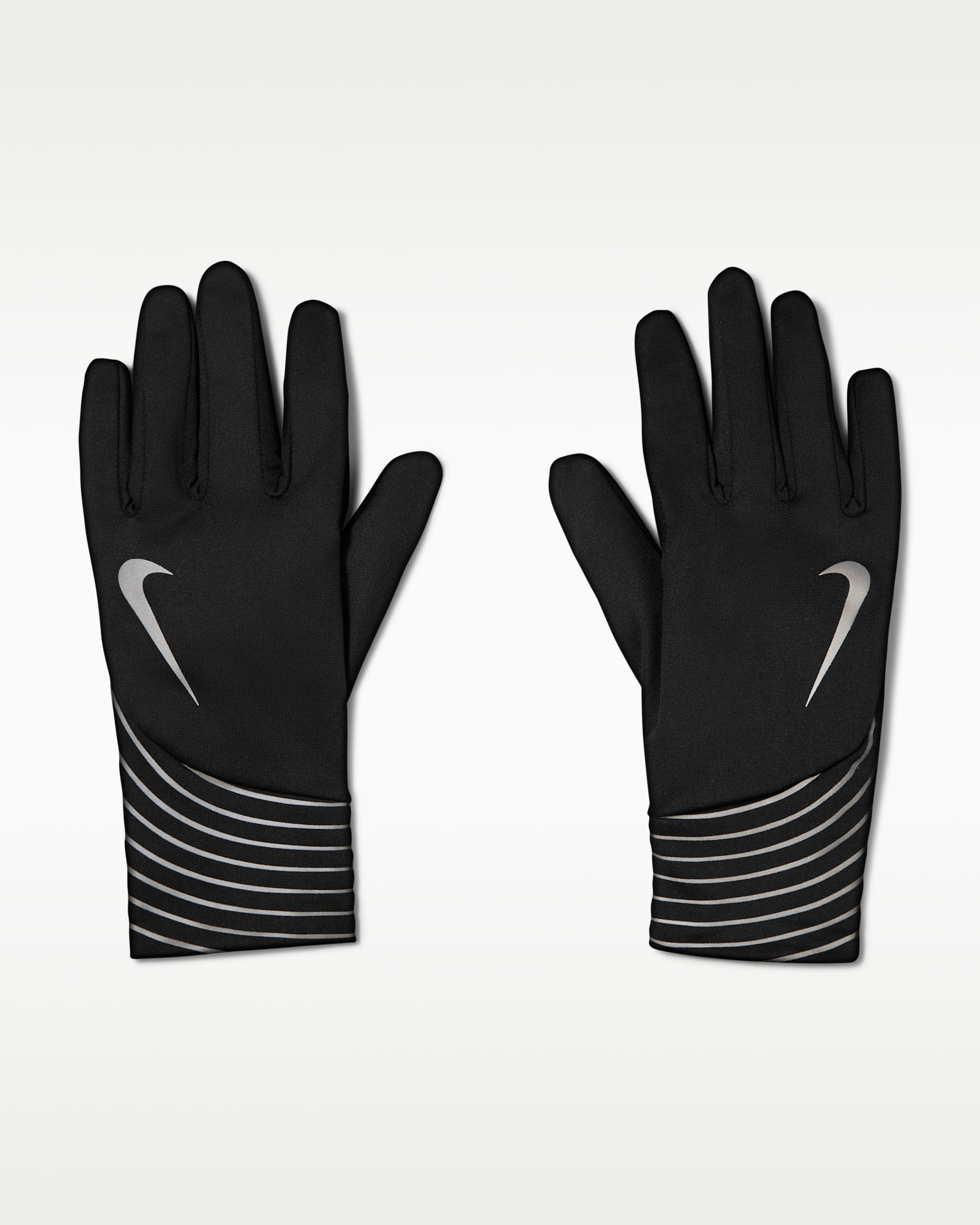 Gants légers Therma-FIT Nike Pacer pour femme - Noir/Noir
