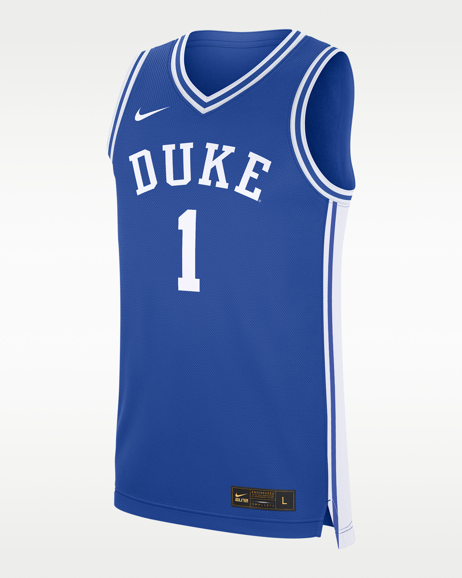 Jersey de básquetbol universitario Nike para hombre Duke Blue Devils Replica - Royal juego