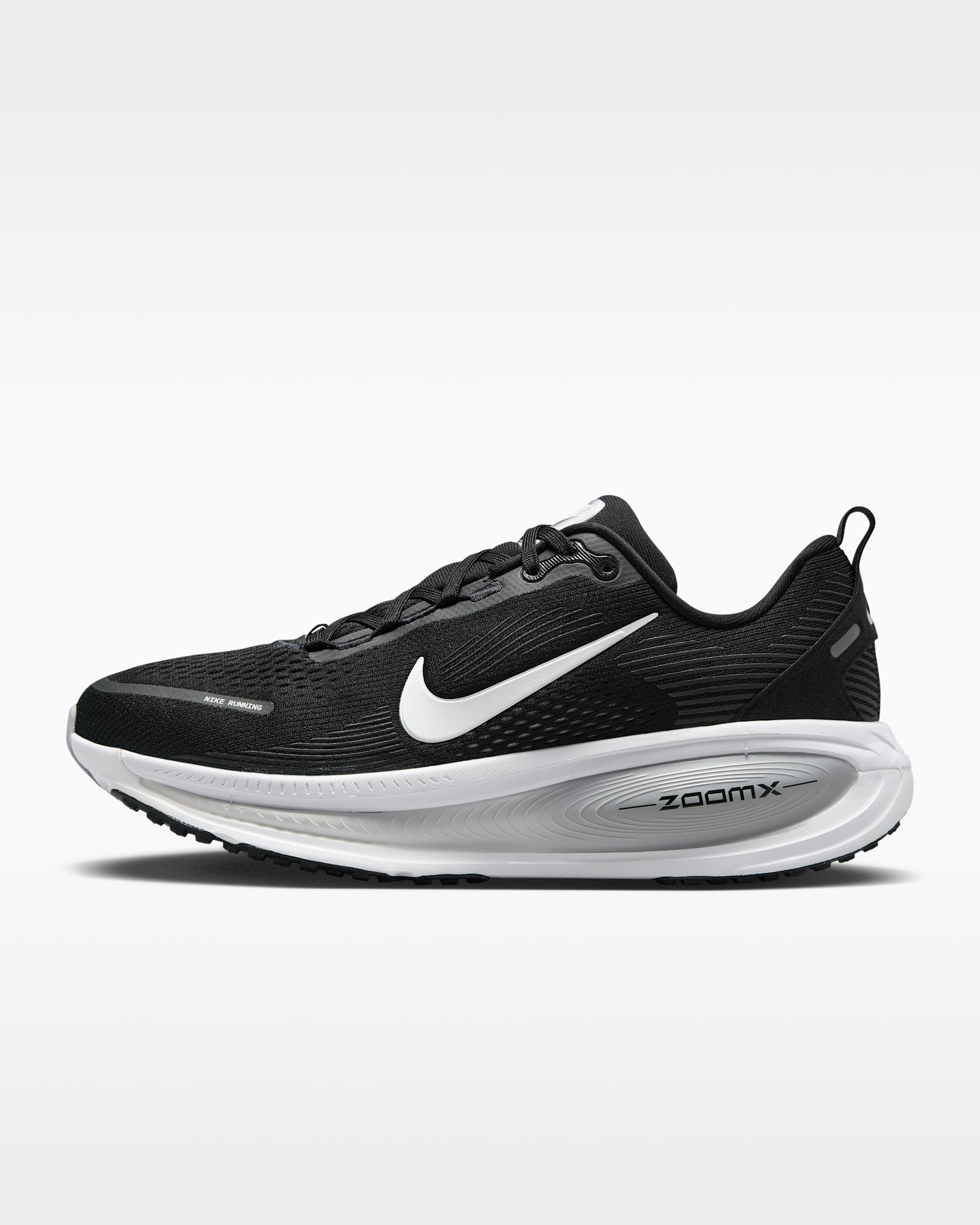 Nike Vomero 18 Women's Road Running Shoes - Black/Wolf Grey/Photon Dust/Metallic Silver