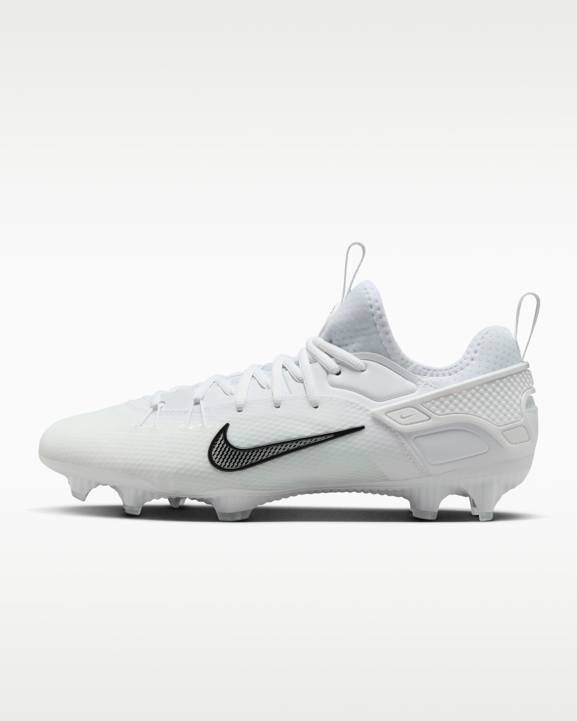 Tacos de lacrosse Nike Huarache 9 Elite Low LAX - Blanco/Blanco/Negro