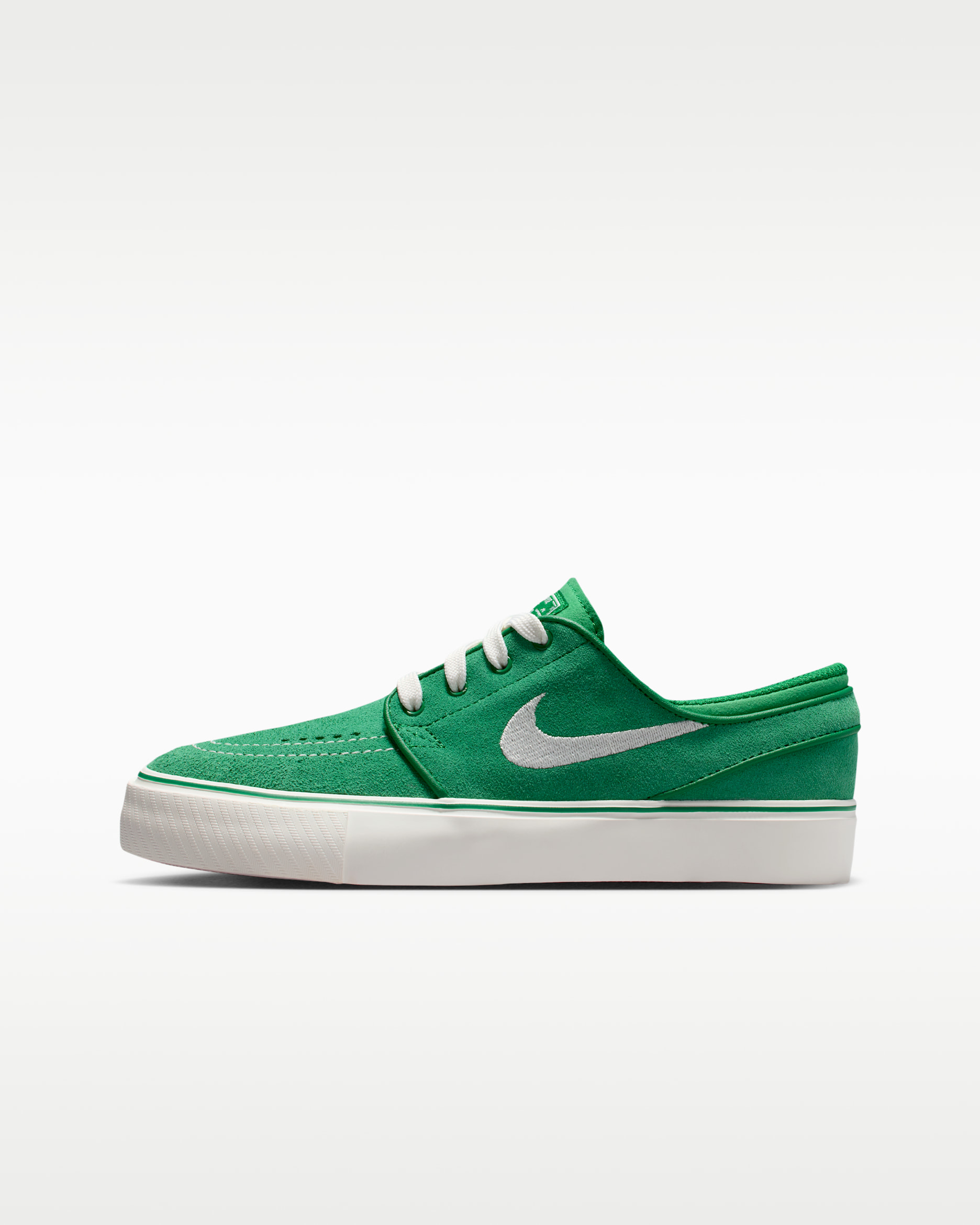 Nike SB Stefan Janoski Big Kids' Skate Shoes - Pine Green/Pine Green/Sail/Sail