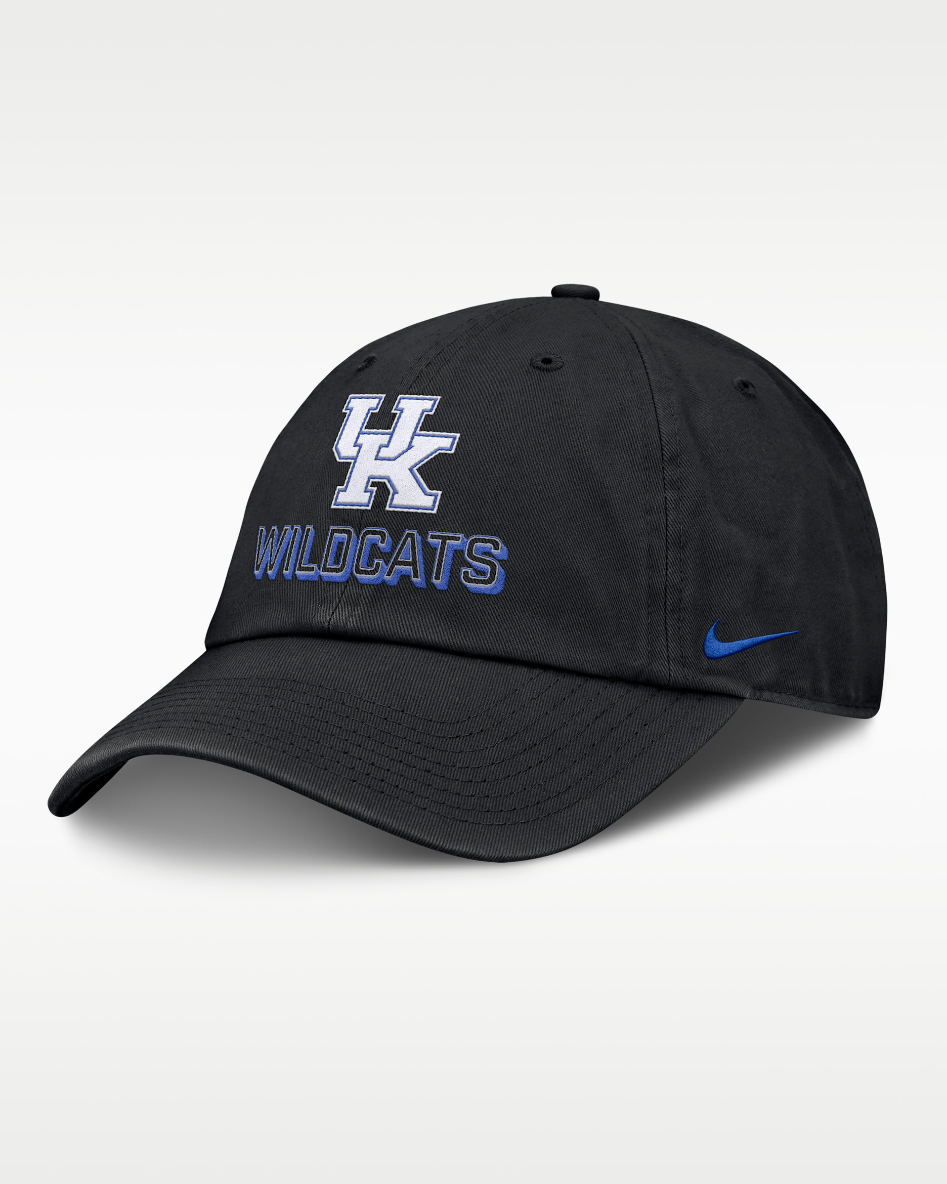 Kentucky On-Field Club Gameday Men's Nike College Adjustable Hat - Black
