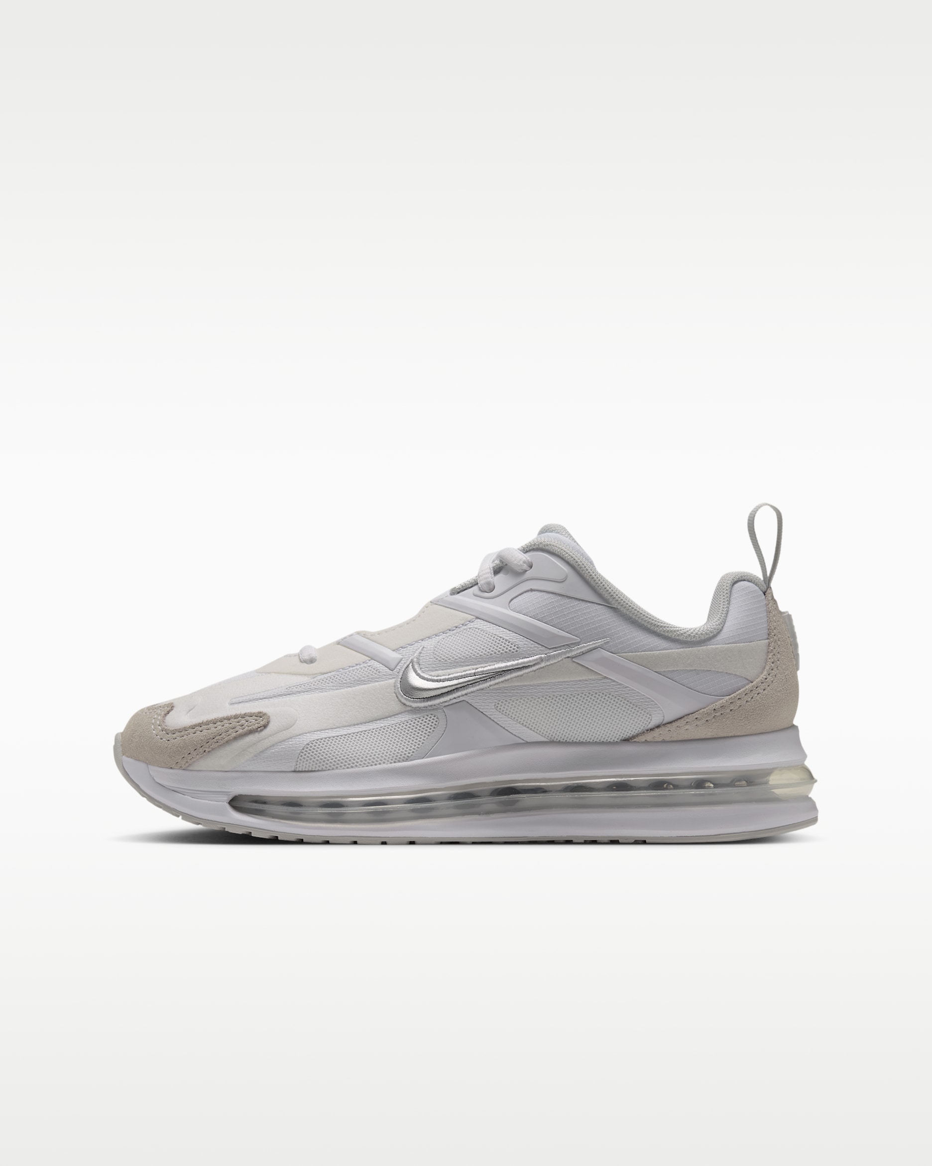 Nike Air Max Metro Big Kids' Shoes - White/Photon Dust/Illusion Green/Metallic Silver