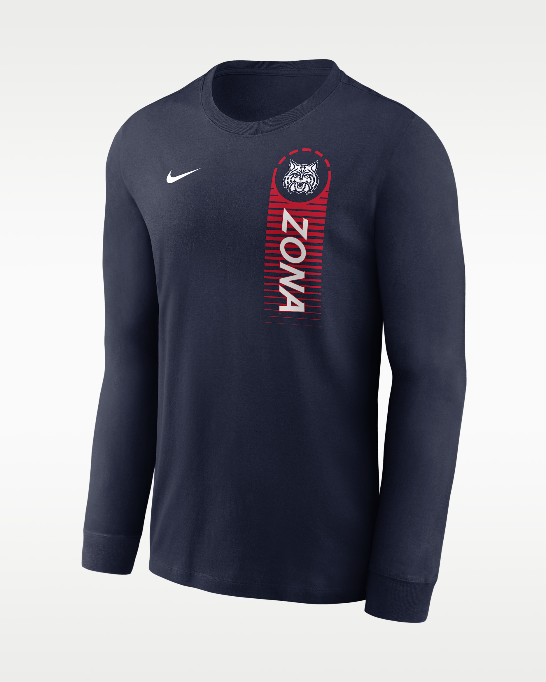Arizona Primetime Men's Nike College Long-Sleeve T-Shirt - Navy