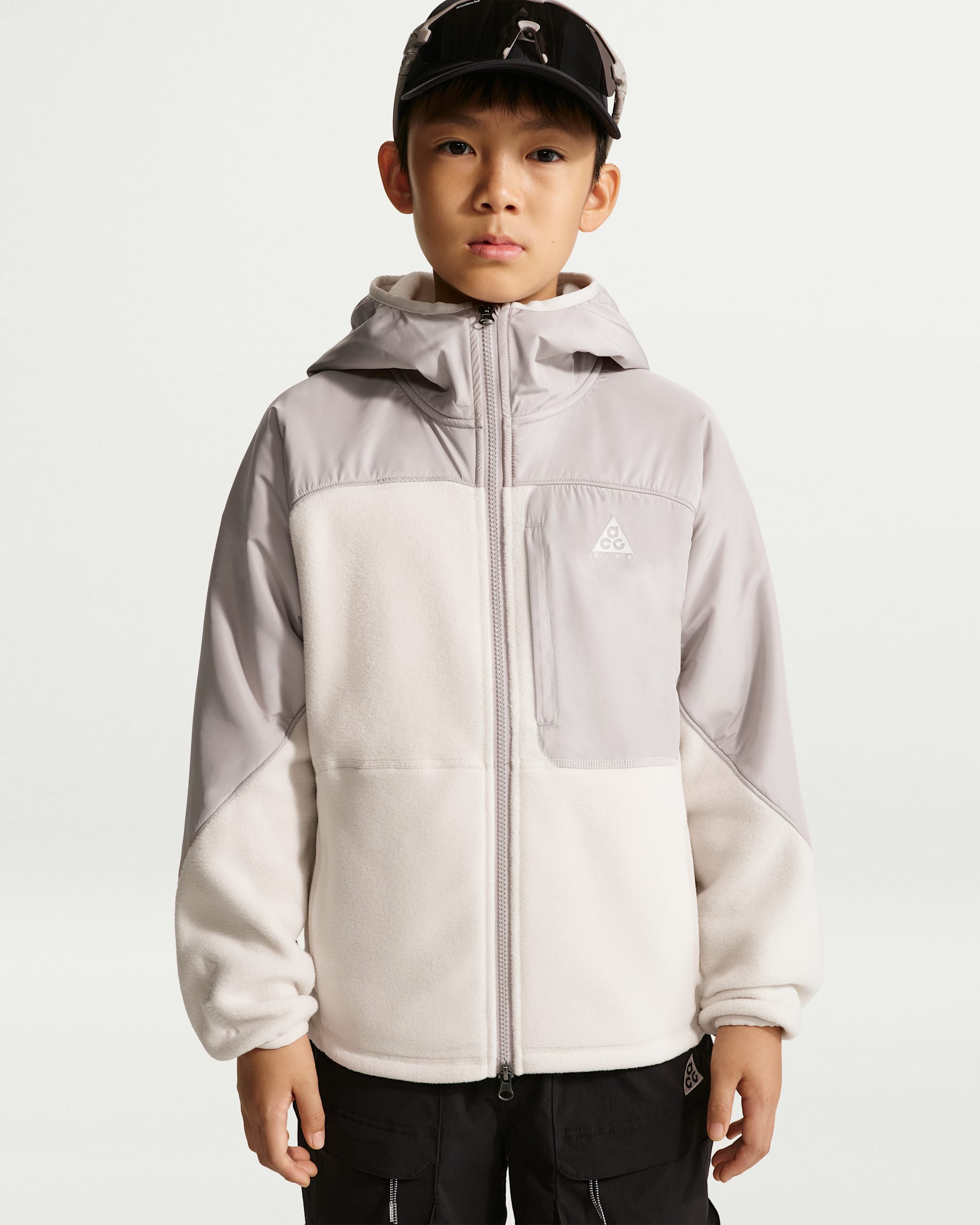 ACG Older Kids' Wolf Tree Jacket - Light Orewood Brown