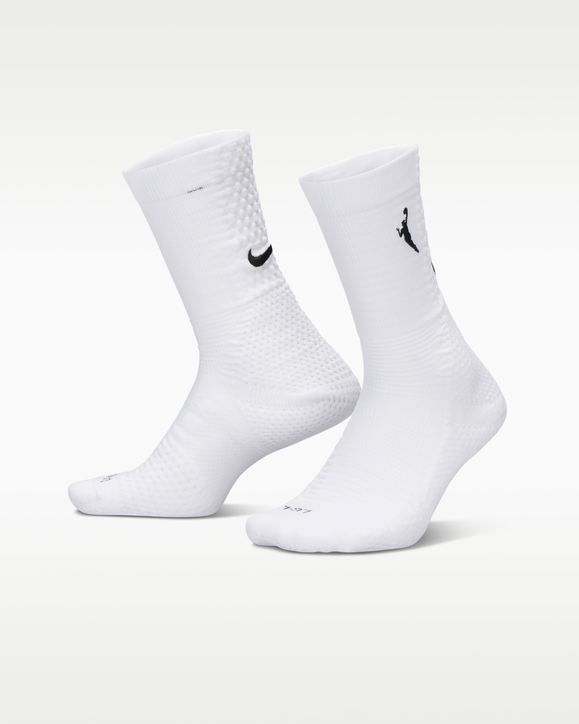 Nike Unicorn Dri-FIT ADV WNBA Cushioned Crew Socks (1 Pair) - White/Black