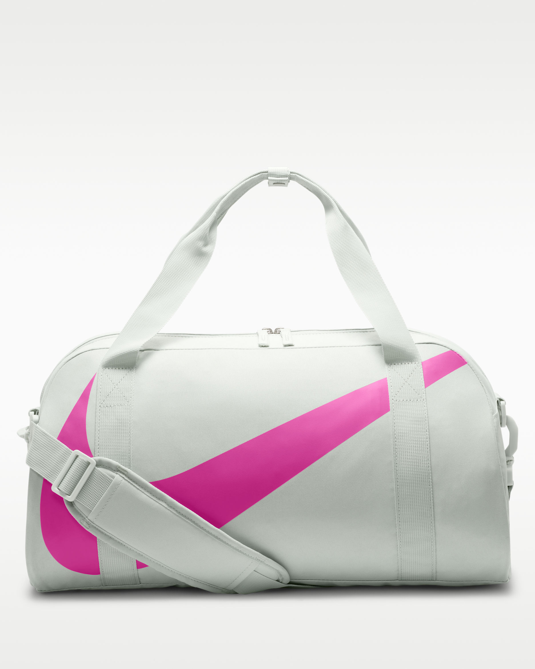 กระเป๋าเด็ก Nike Gym Club (25 ล.) - Light Silver/Light Silver/Active Fuchsia