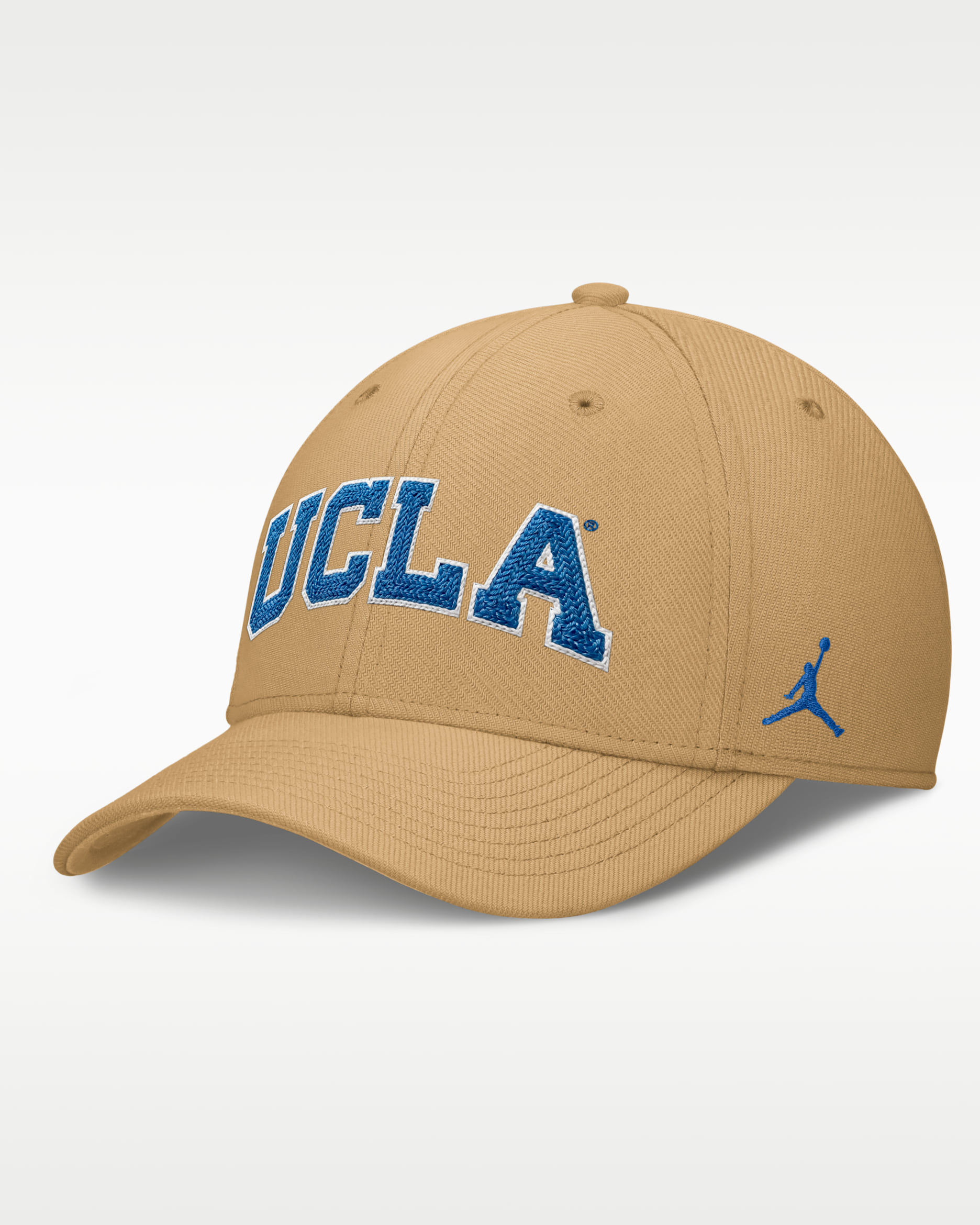 UCLA Classic Swooshflex Men's Jordan Brand Dri-FIT College Hat - Vegas Gold