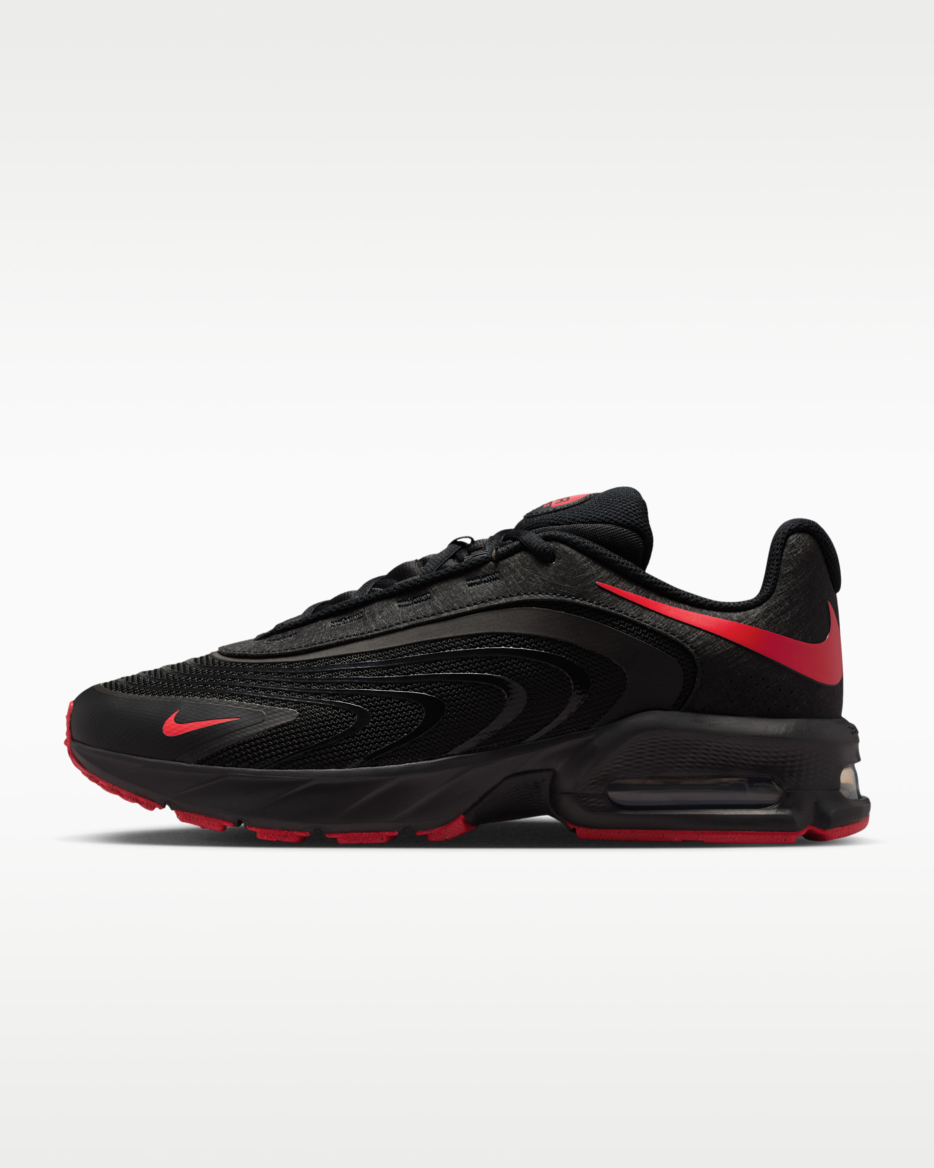 Tenis para hombre Nike Air Max Fire - Negro/Rojo universitario