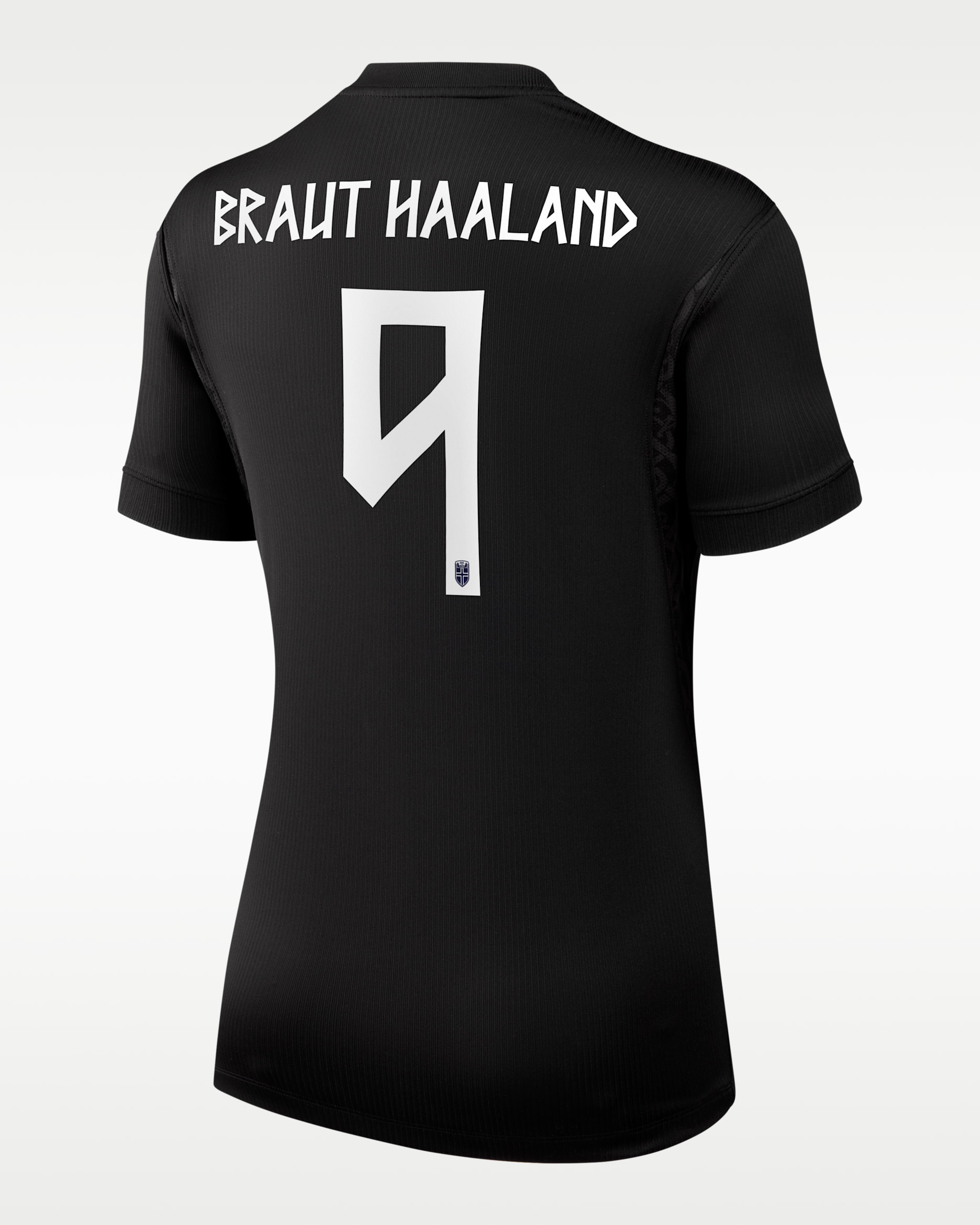 Erling Braut Haaland Norway National Team 2026 Stadium Away Women's Nike Dri-FIT Soccer Jersey - Grey